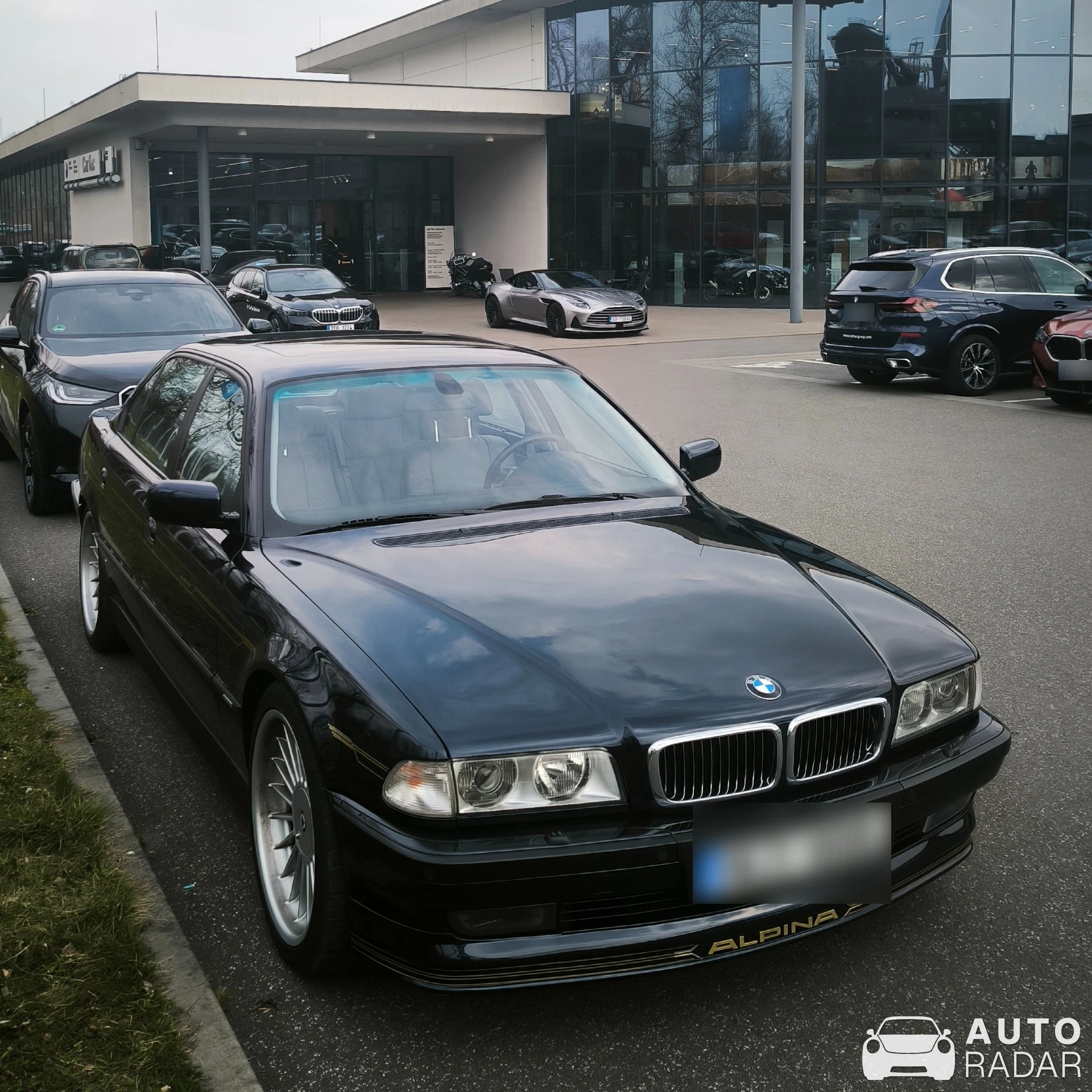 Alpina B12 6.0 E38 spotted in Ostrava