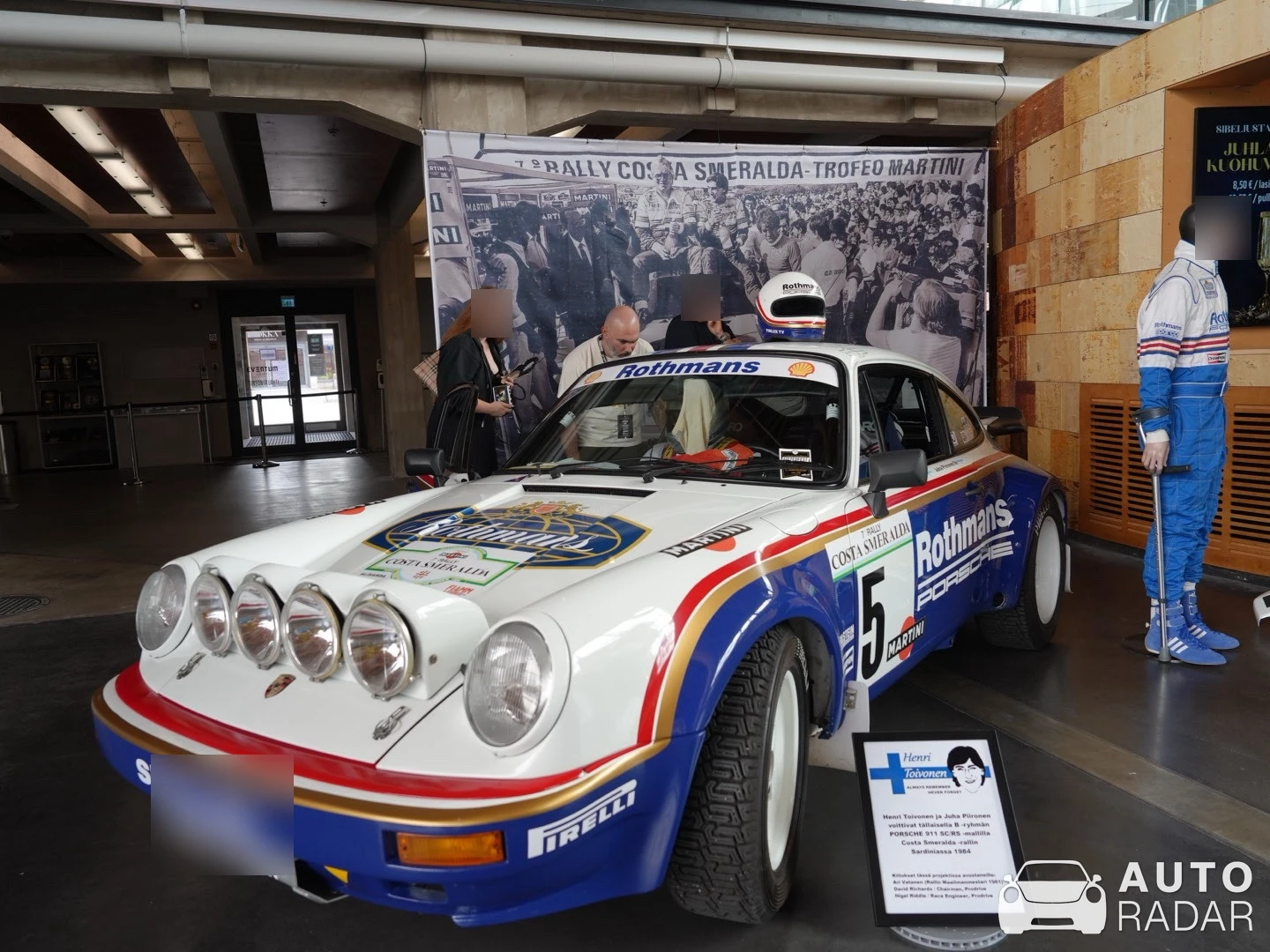 Porsche 911 SC/RS Rothmans Safari Tribute spotted