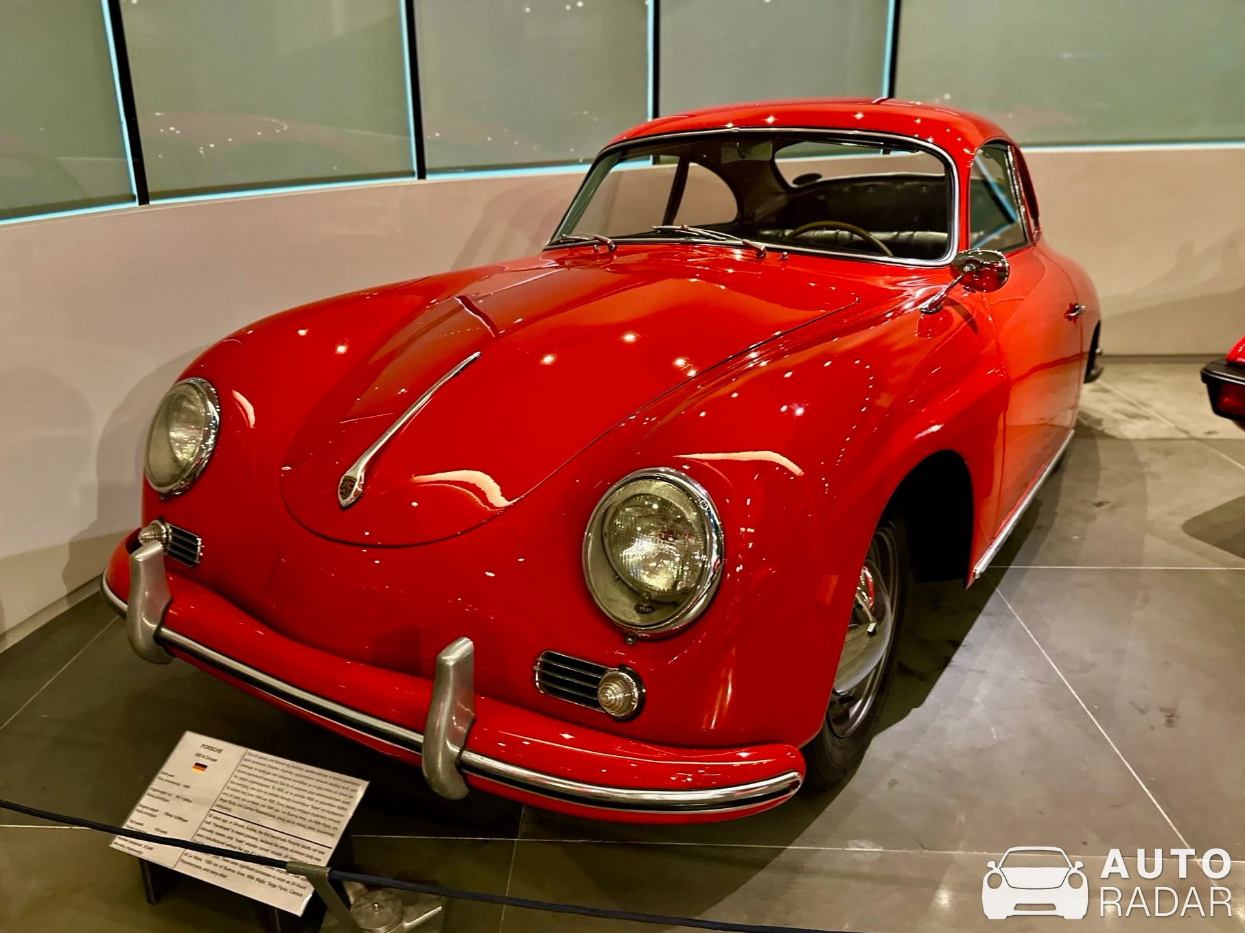 Porsche 356 A Coupé spotted in Athina