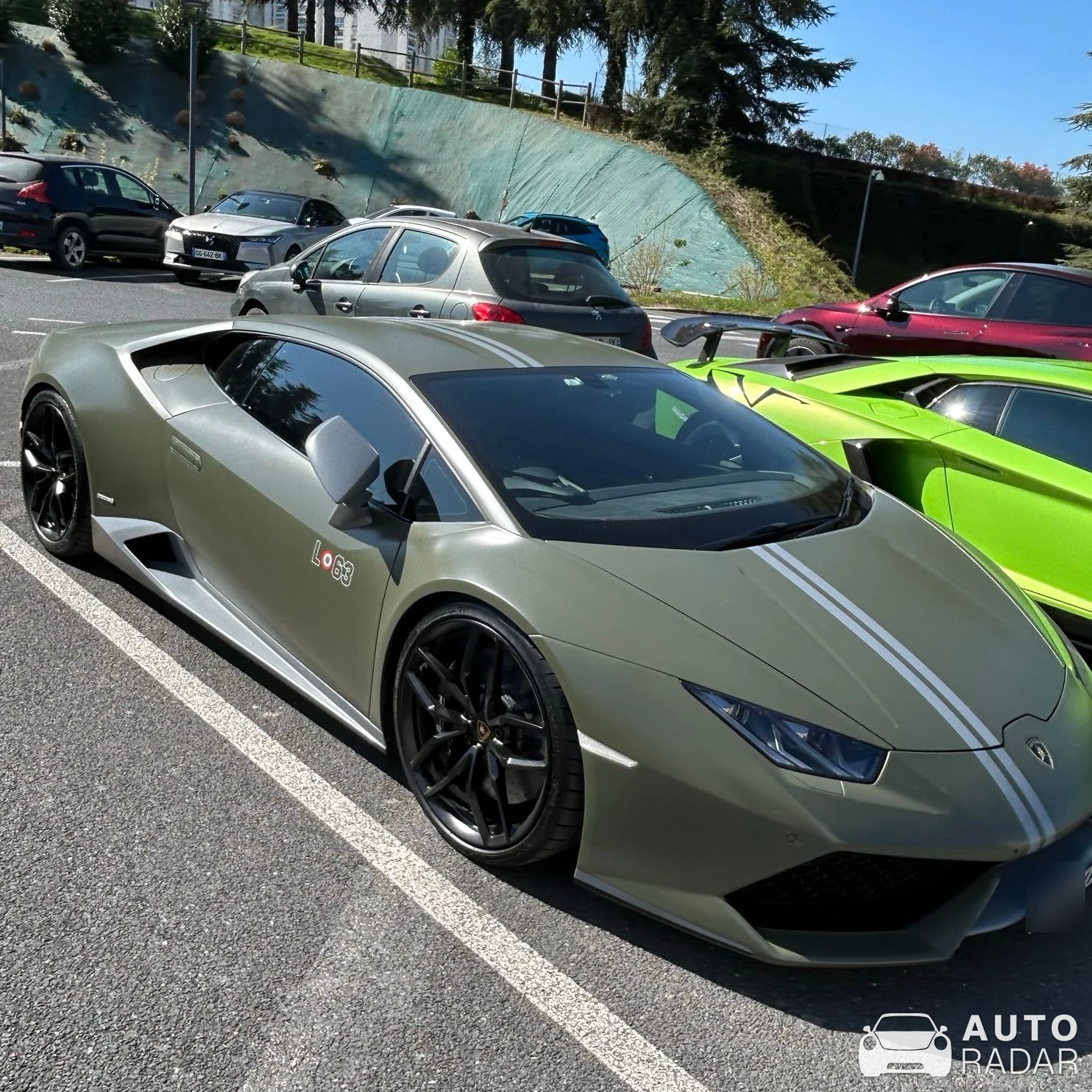 Lamborghini Huracán Avio spotted in Épernay