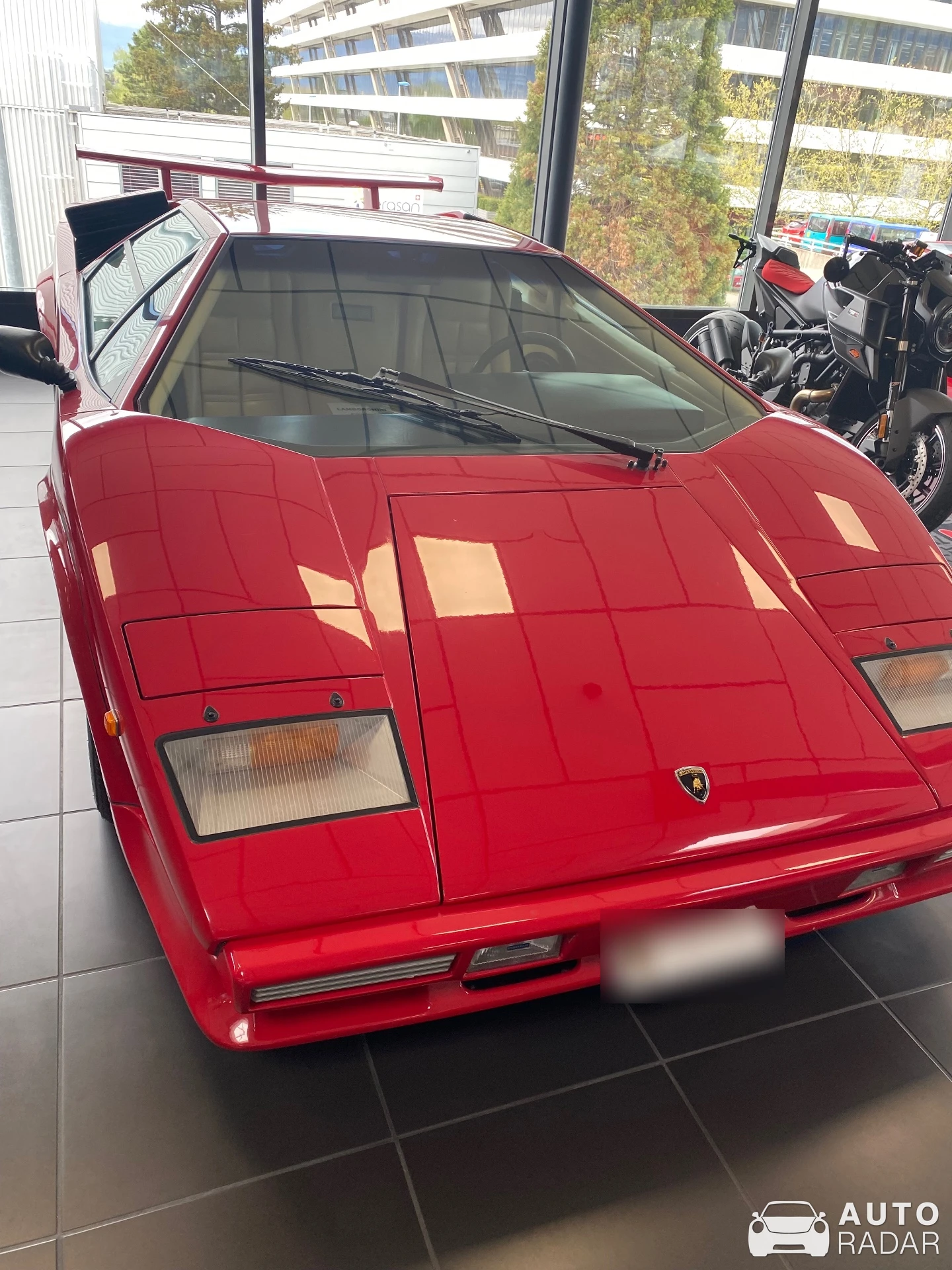 Lamborghini Countach LP400 S spotted in Plan-les-Ouates, Switzerland
