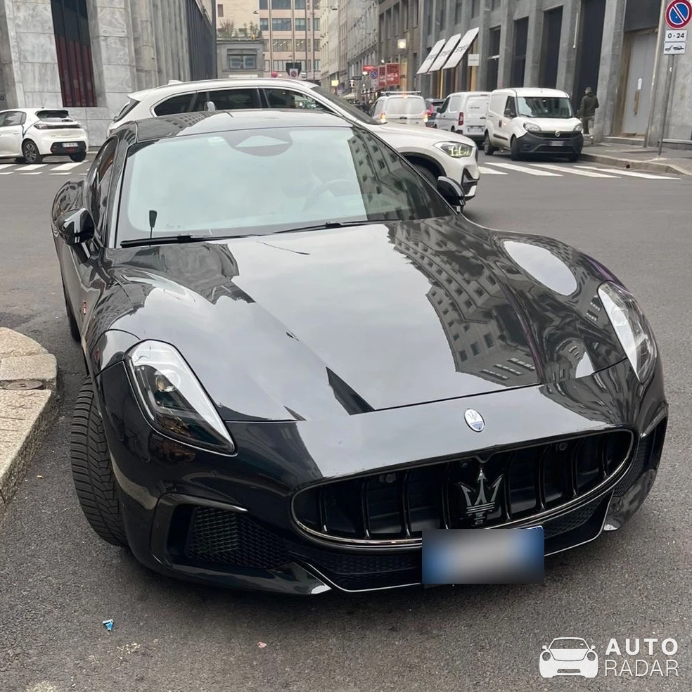 Maserati GranTurismo Trofeo 2023 spotted in Rome, Italy