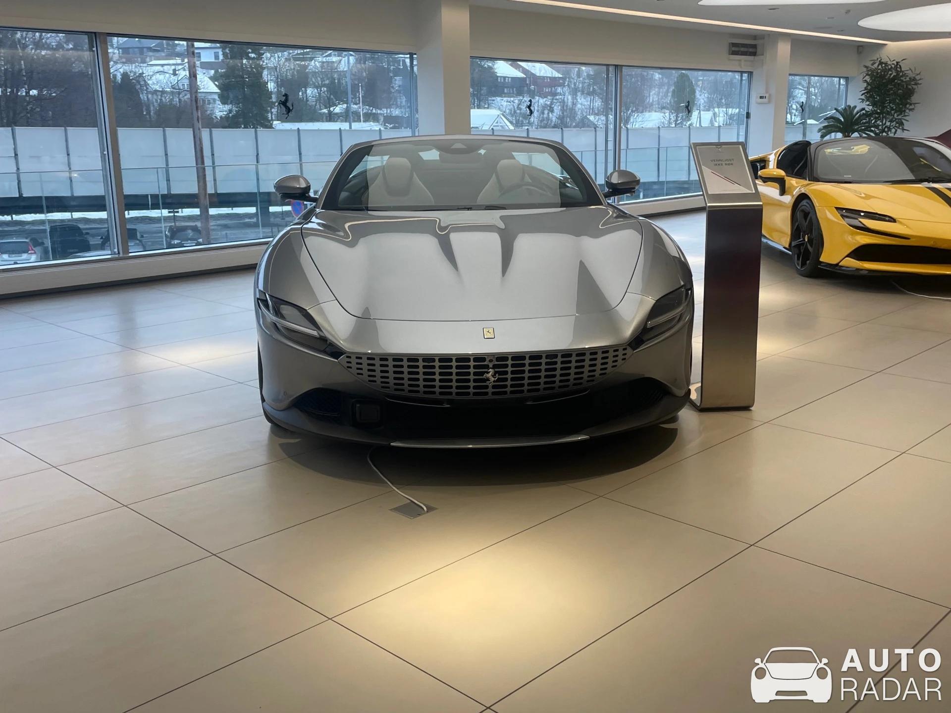 Ferrari Roma Spider spotted in Asker, Norge