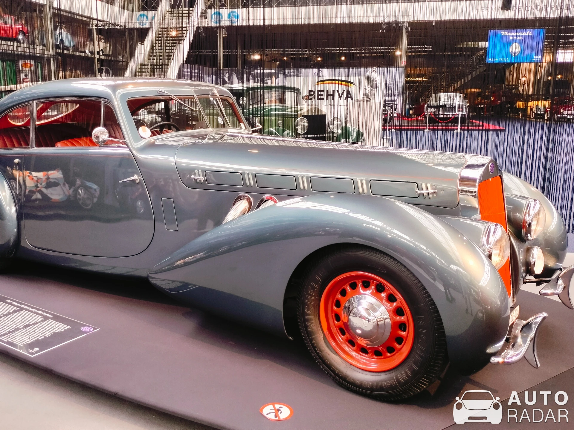 Delage D8-120 Aérosport Coupe spotted in Brussels
