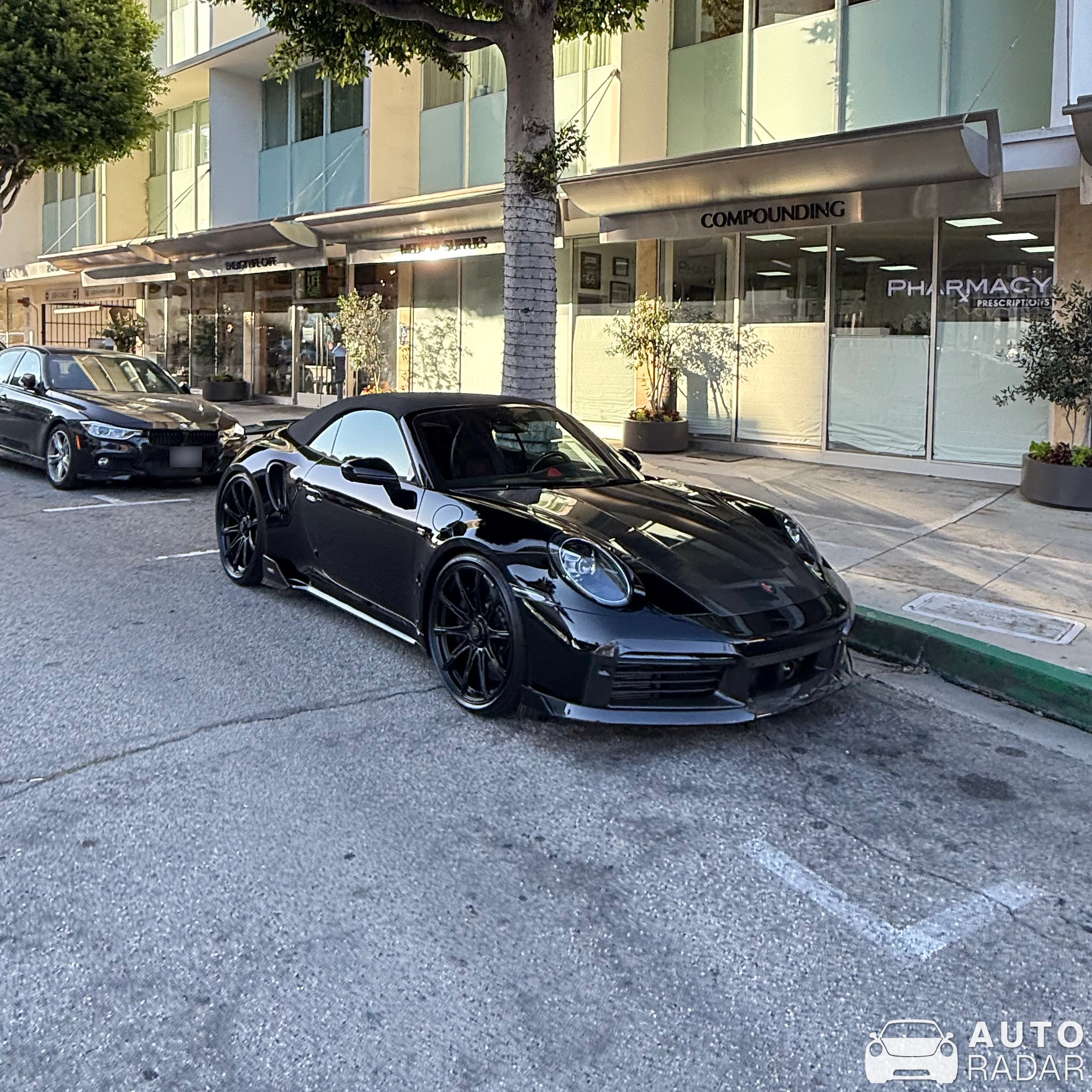 Porsche Brabus 820 spotted in Beverly Hills