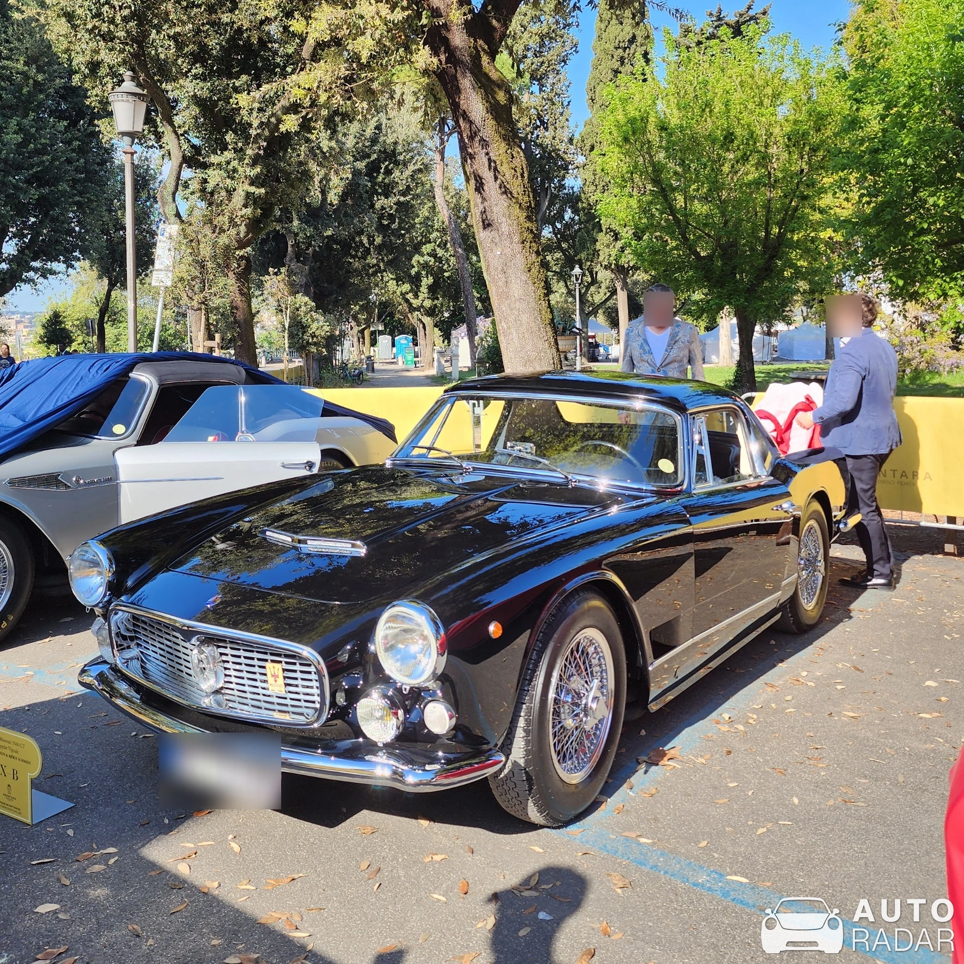 Maserati 3500GT Vignale Spider spotted in Roma