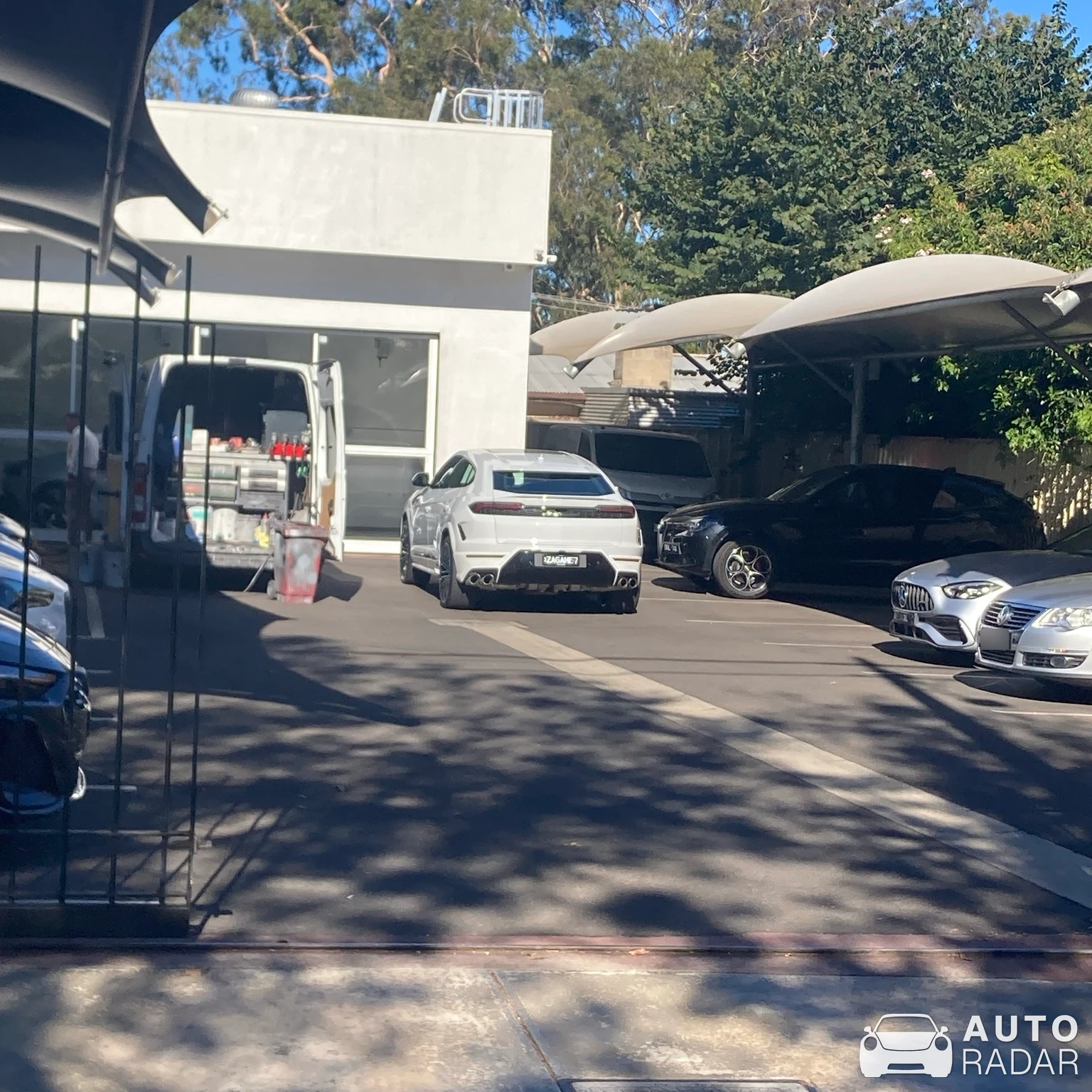 Lamborghini Urus SE spotted in Frewville, Australia