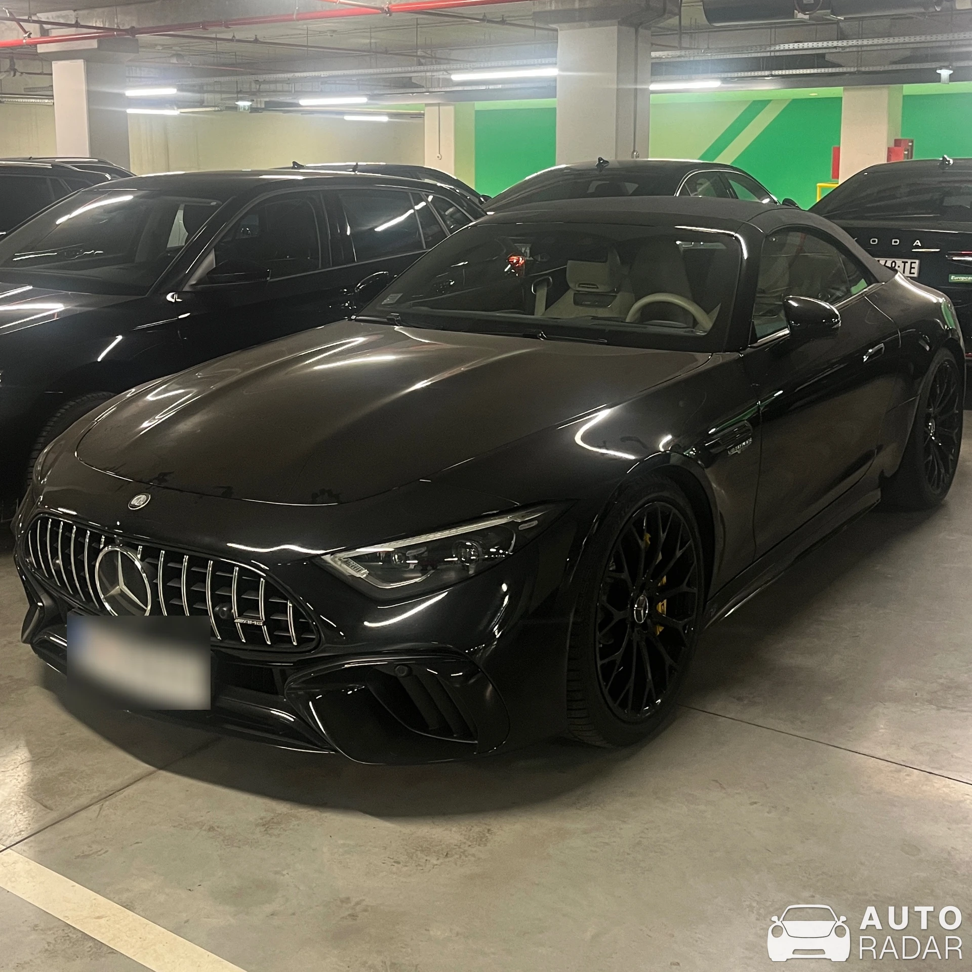 Mercedes-AMG SL 55 R232 spotted in Belgrade, Serbia