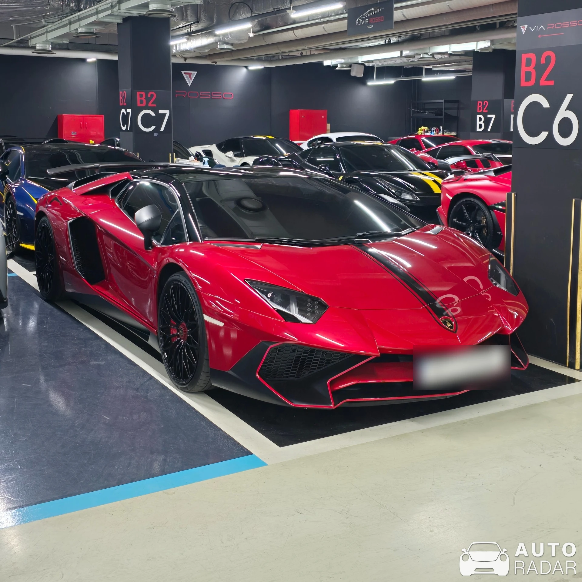 Lamborghini Aventador LP750-4 SuperVeloce Roadster spotted in Seocho District, South Korea