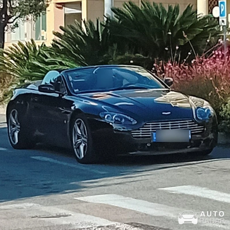 Aston Martin V8 Vantage Roadster spotted in Nice, France