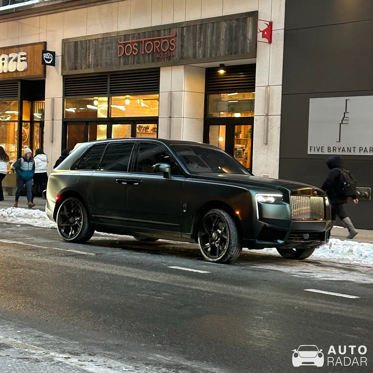 Rolls-Royce Cullinan Black Badge spotted in New York, United States