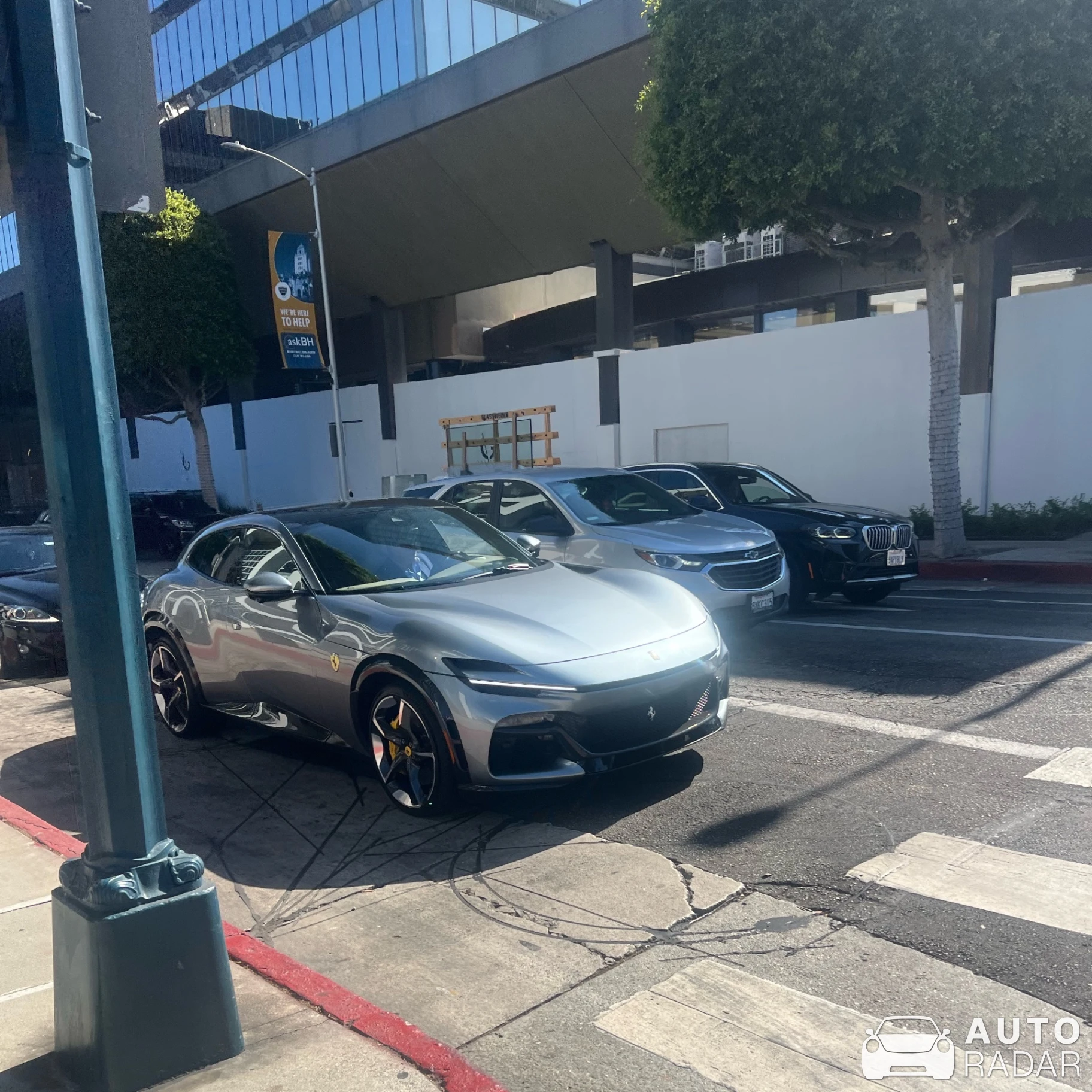 Ferrari Purosangue spotted in Beverly Hills, United States
