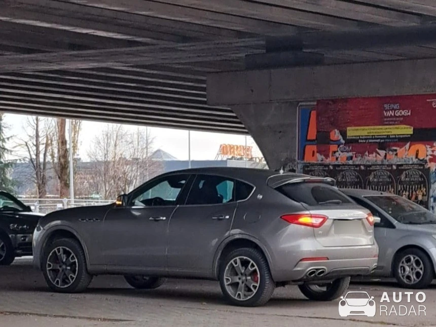Maserati Levante Trofeo spotted in Bucharest, Romania