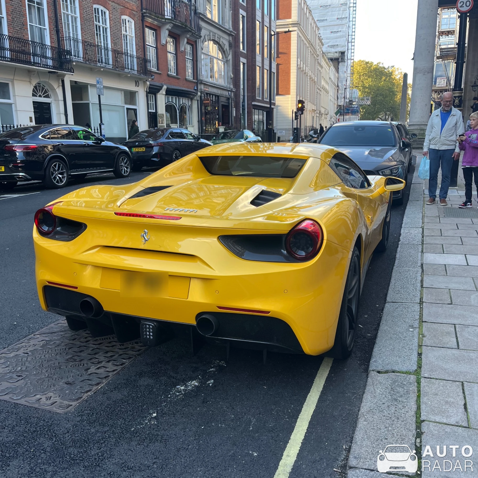 Ferrari 488 Spider spotted in Greater London, United Kingdom