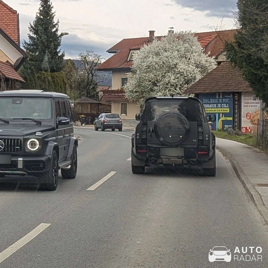 Land Rover Defender Urban spotted in Domžale