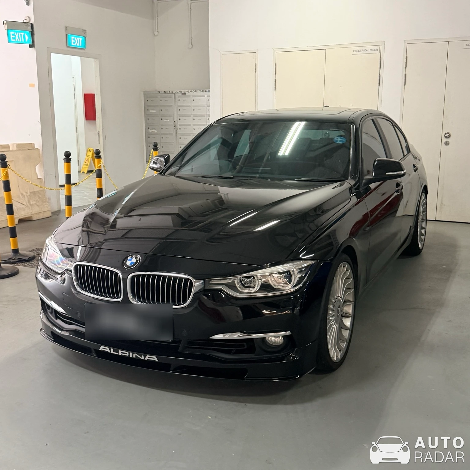 Alpina B3 BiTurbo Sedan spotted in Singapore