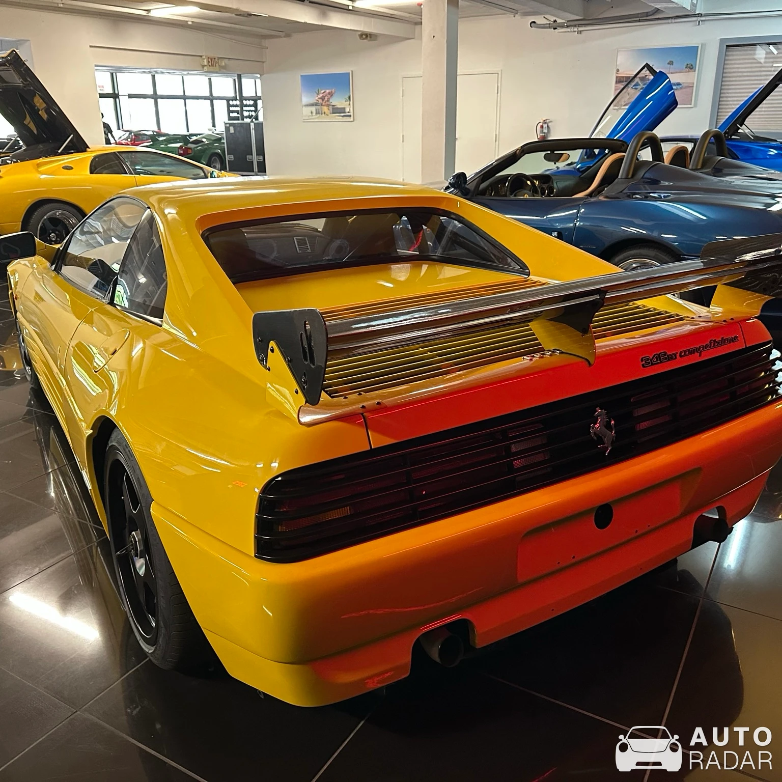 Ferrari 348 GT Competizione spotted in Miami