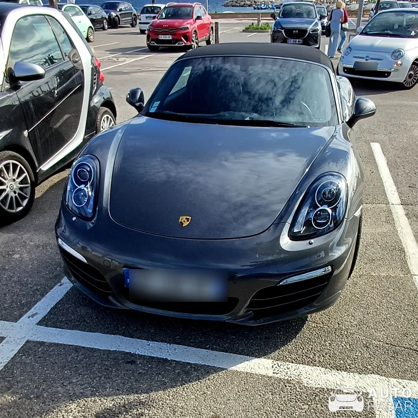 Porsche 981 Boxster spotted in Bandol, France
