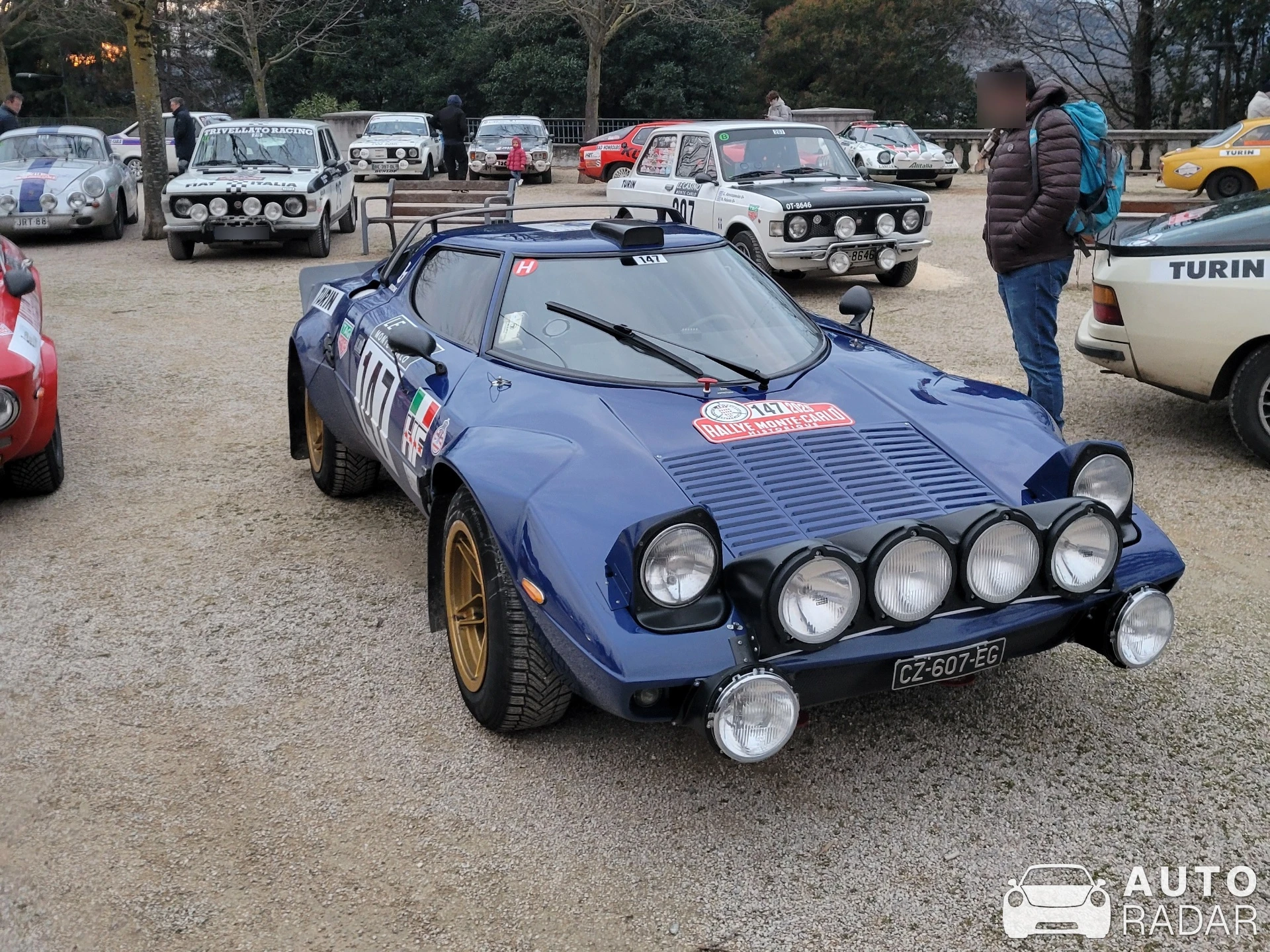 Lancia Stratos HF spotted in Valence, France