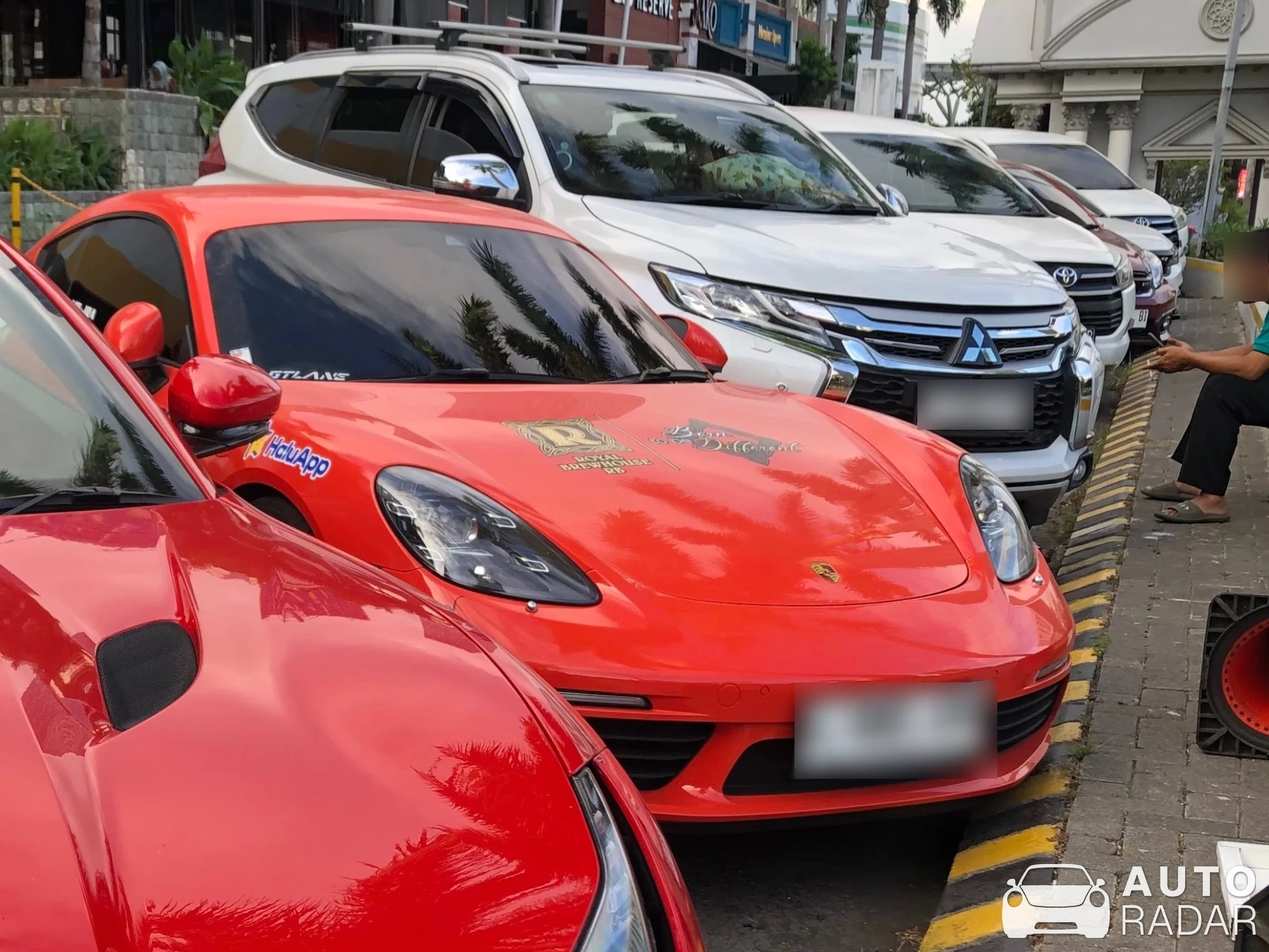 Porsche 718 Cayman S spotted in Surabaya, Indonesia