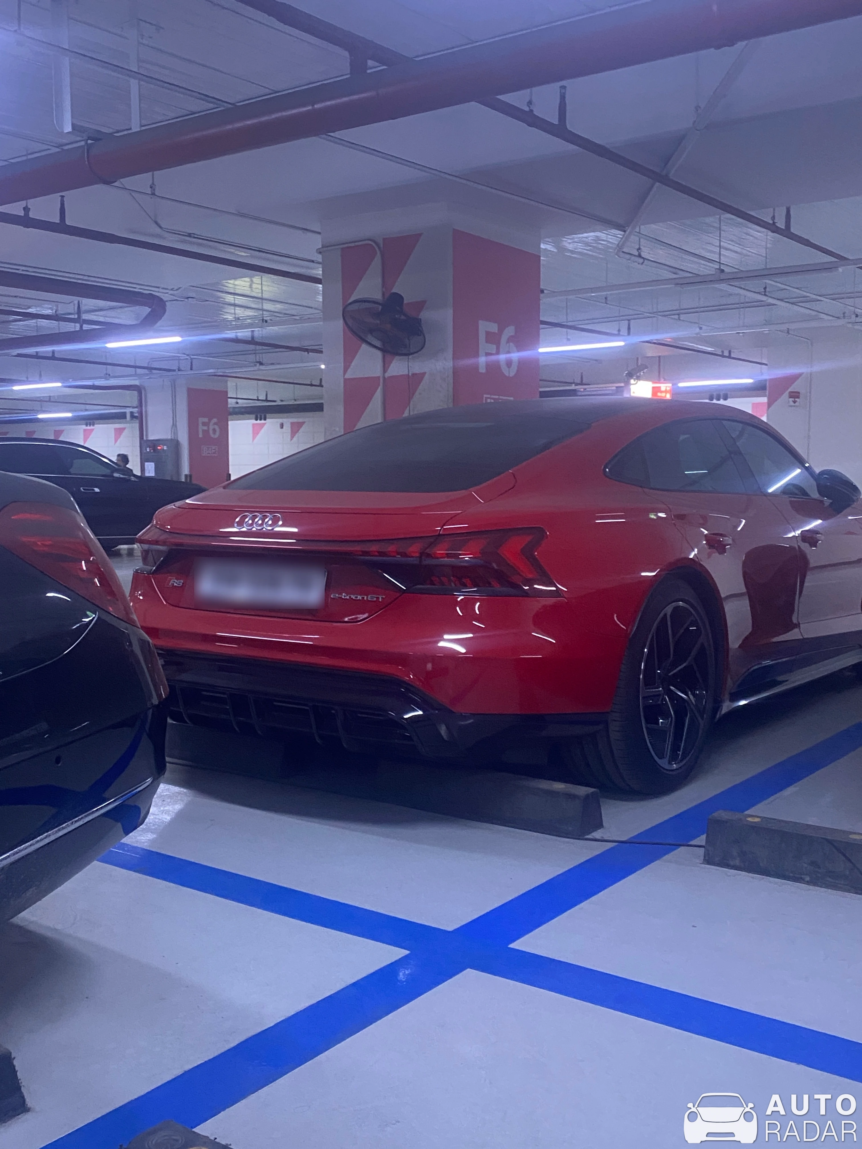 Audi RS E-Tron GT spotted in Ba Đình, Việt Nam