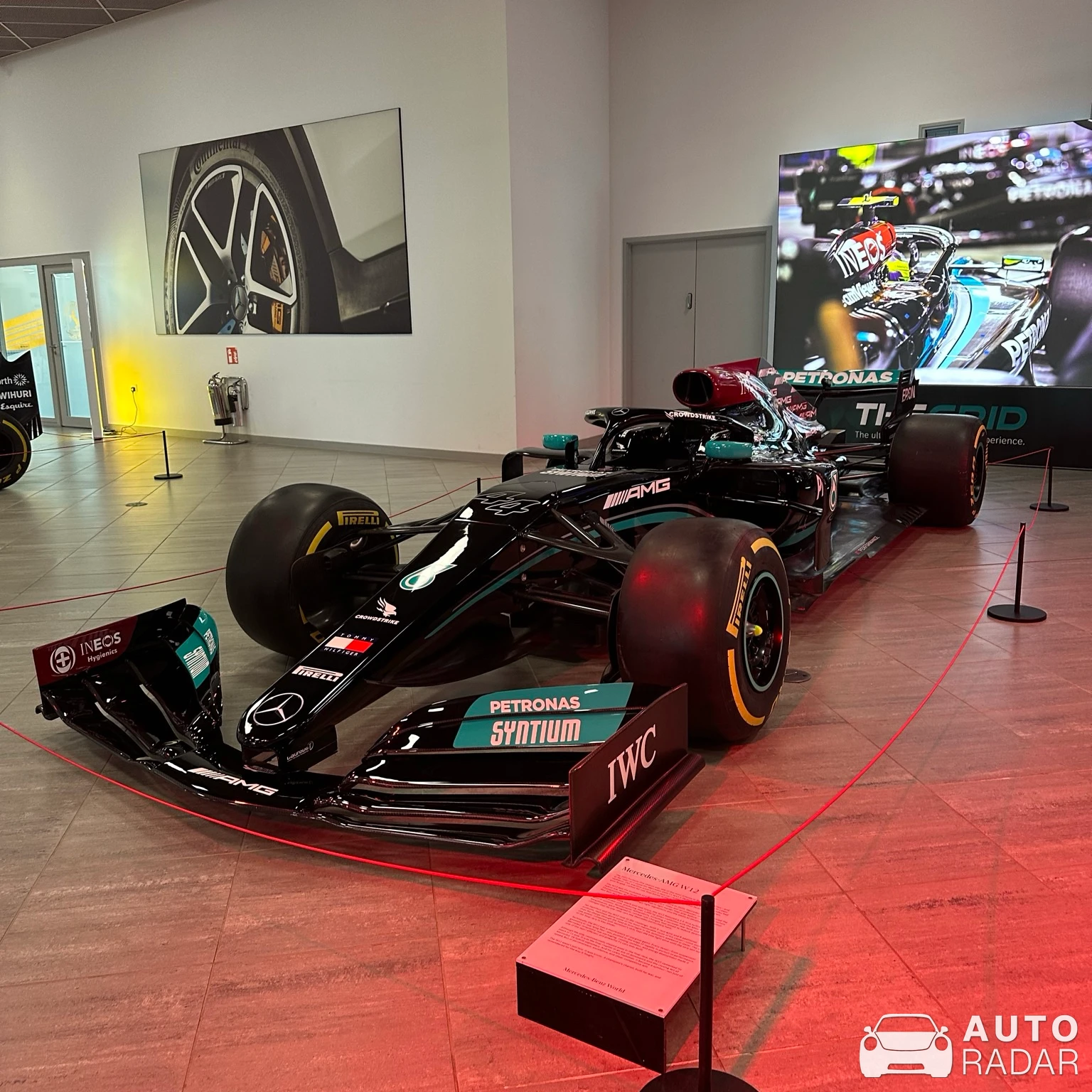 Mercedes-AMG F1 spotted