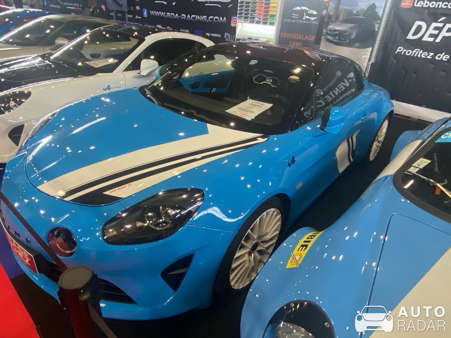 Alpine A110 San Remo 73 spotted in Lyon