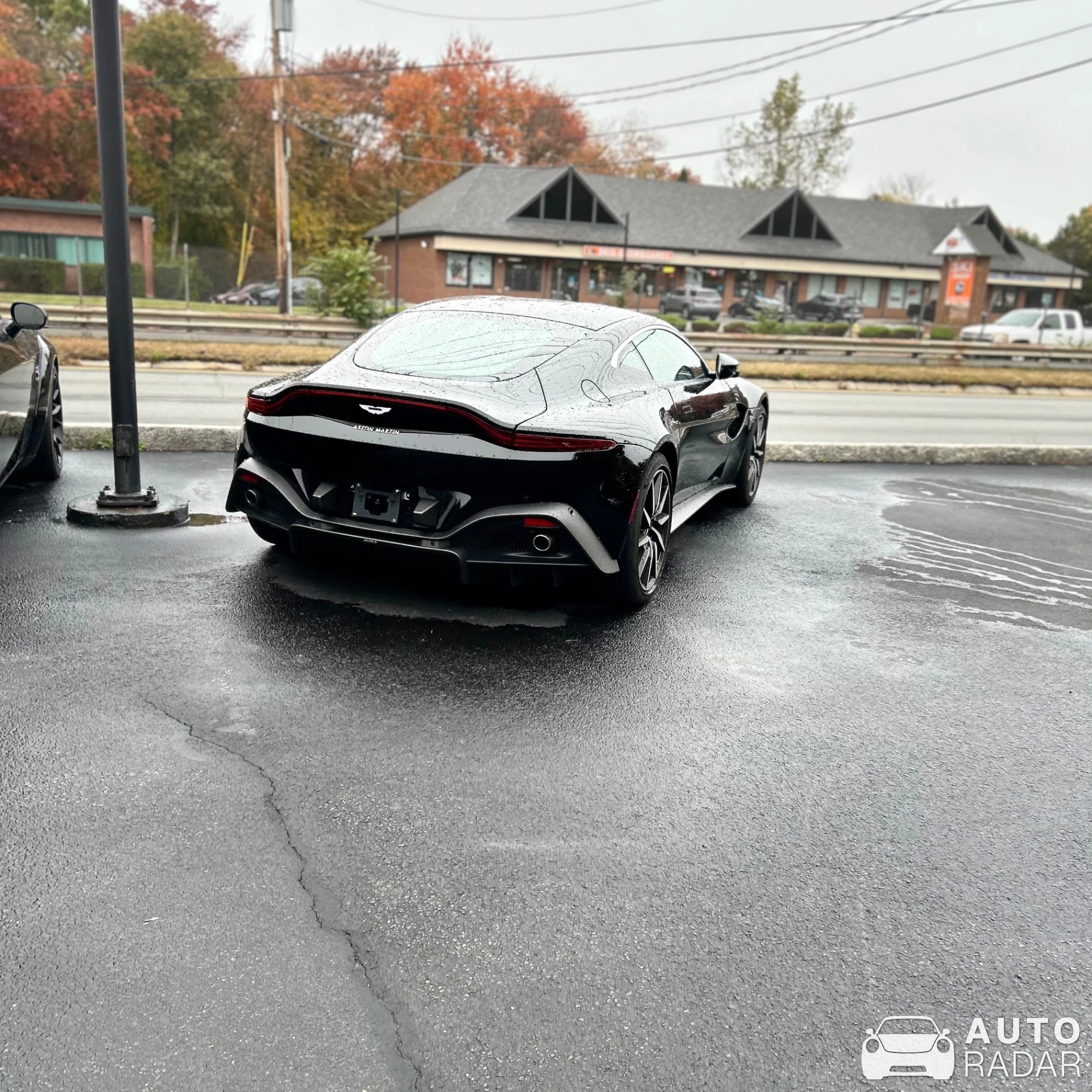 Aston Martin V8 Vantage spotted in Westwood, United States