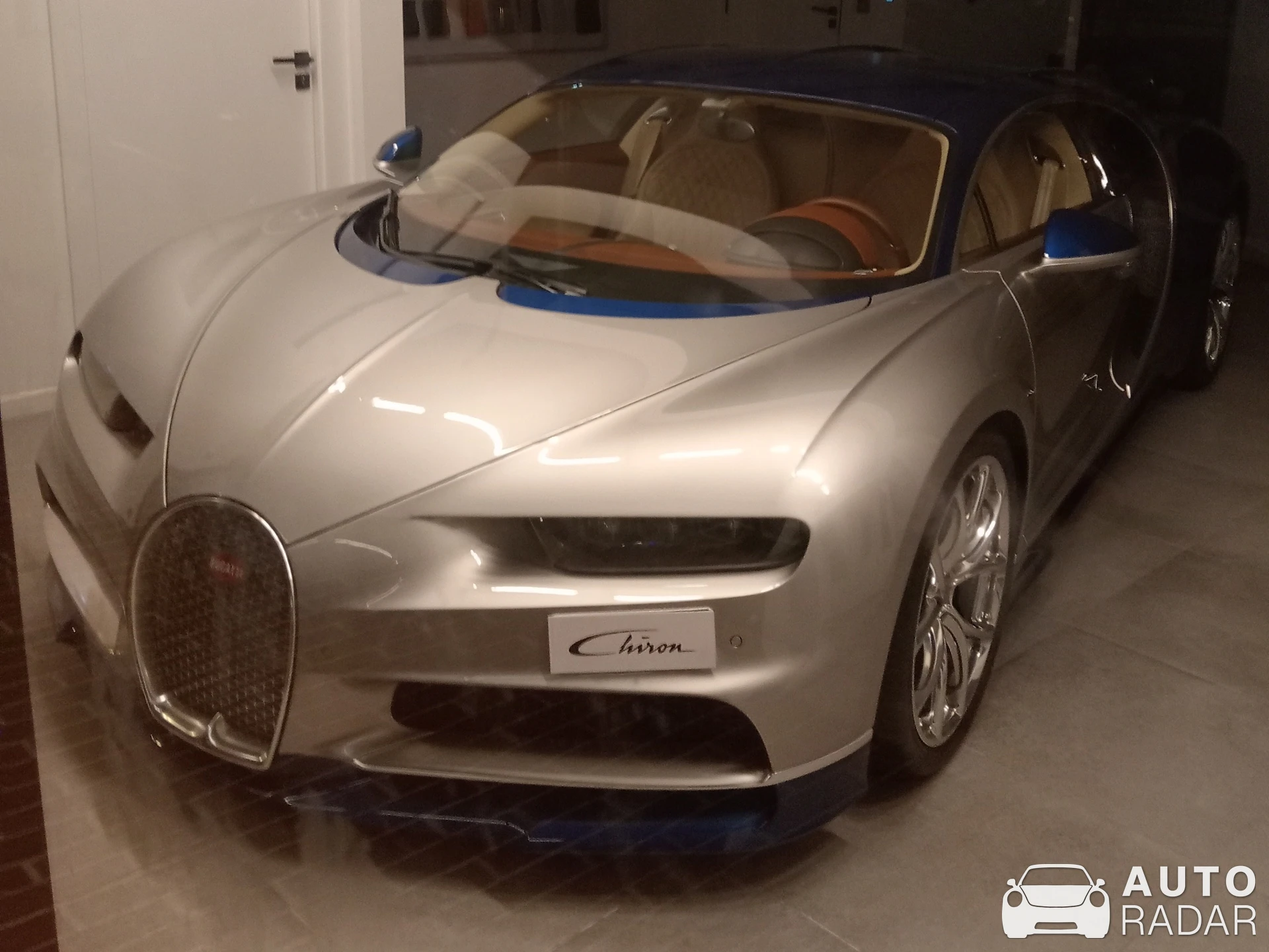 Bugatti Chiron spotted in Alcalá de Henares, Spain