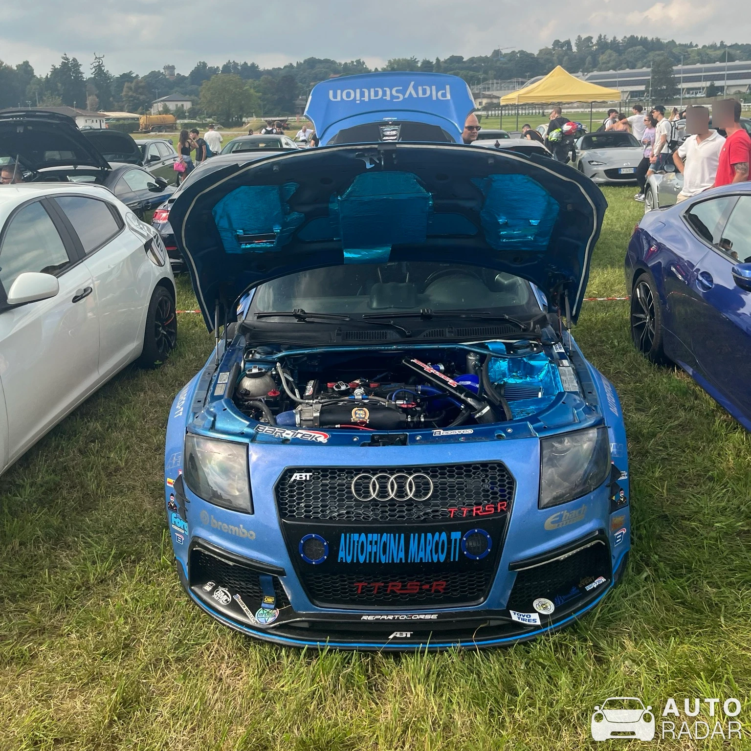 Audi ABT TT-RS spotted in Varese