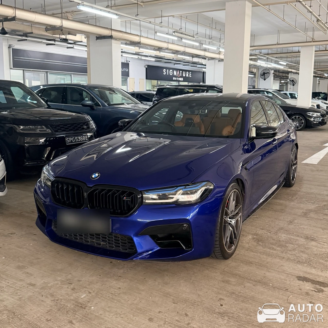 BMW M5 F90 Competition 2021 spotted in Singapore