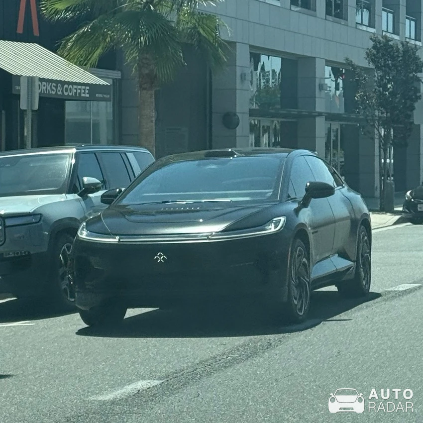 Faraday FF 91 spotted in Beverly Hills