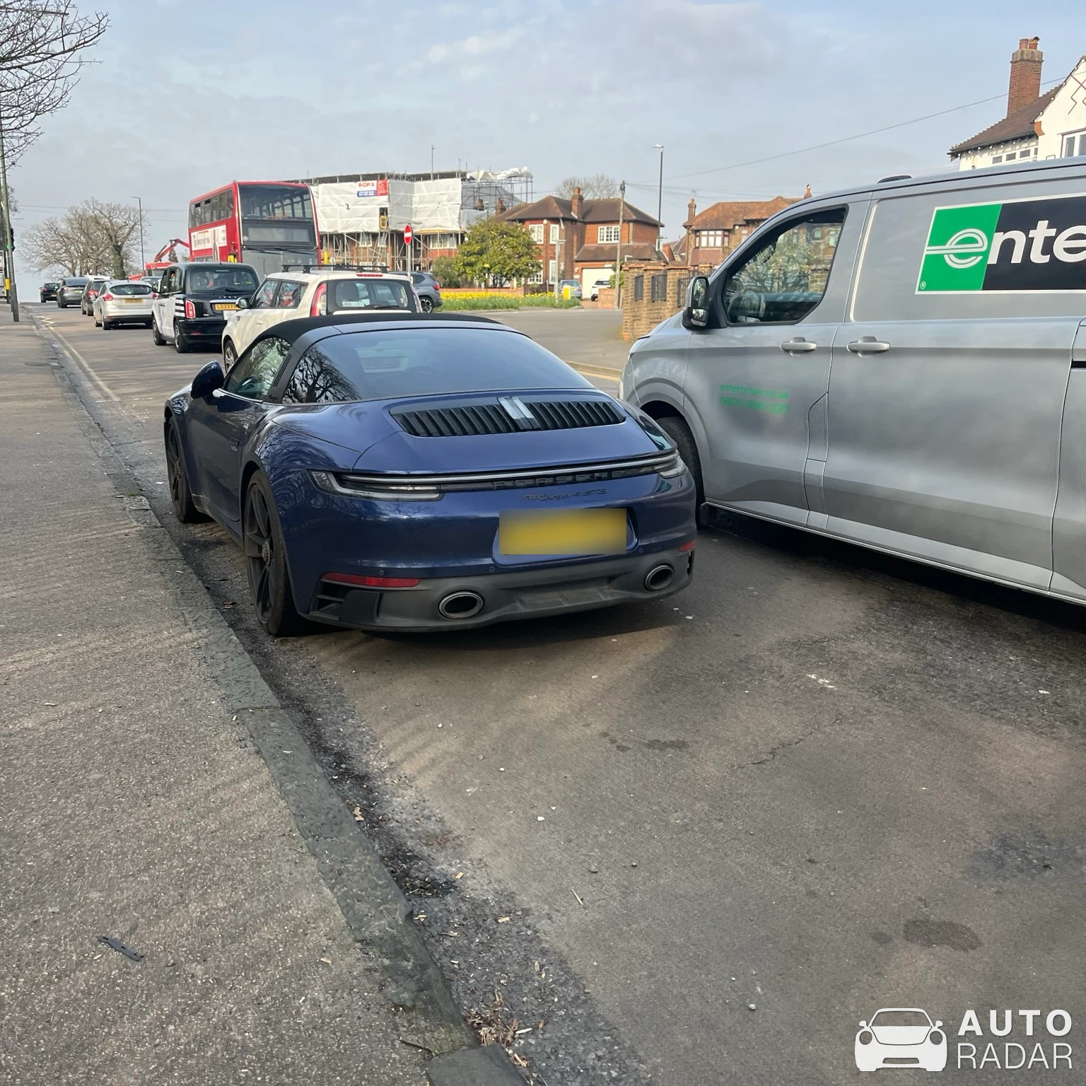 Porsche 911 992 Targa 4 GTS spotted in Southend-on-Sea