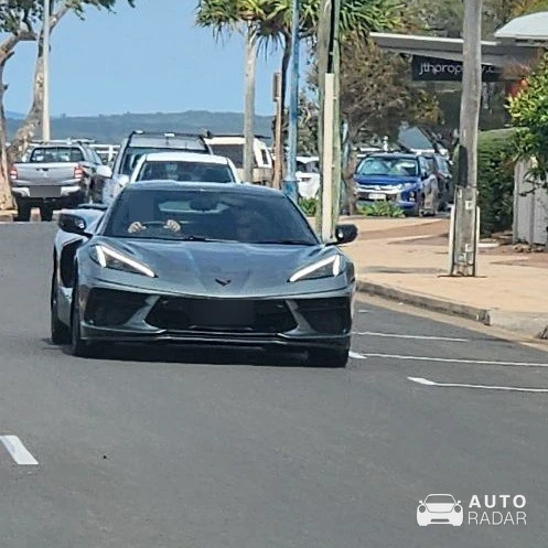 Chevrolet Corvette C8 spotted in Hervey Bay, Australia