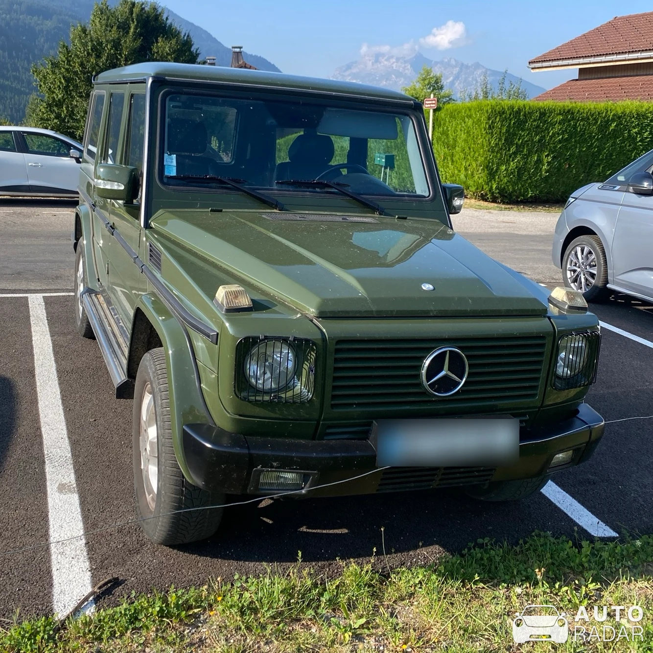 Mercedes-Benz W460 spotted in Saint-Jean-de-Sixt