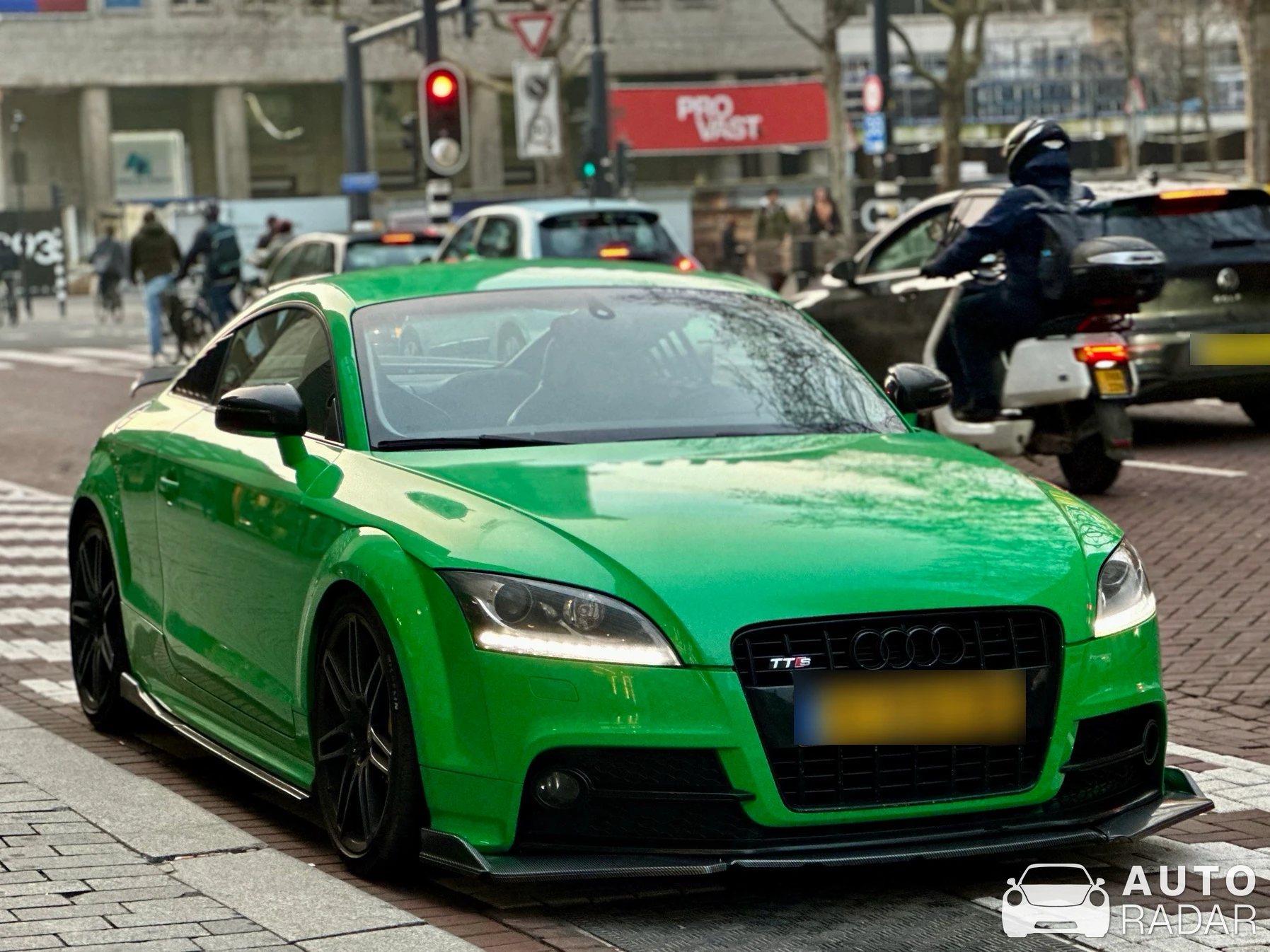 Audi TT-S 8J spotted in Rotterdam, Netherlands