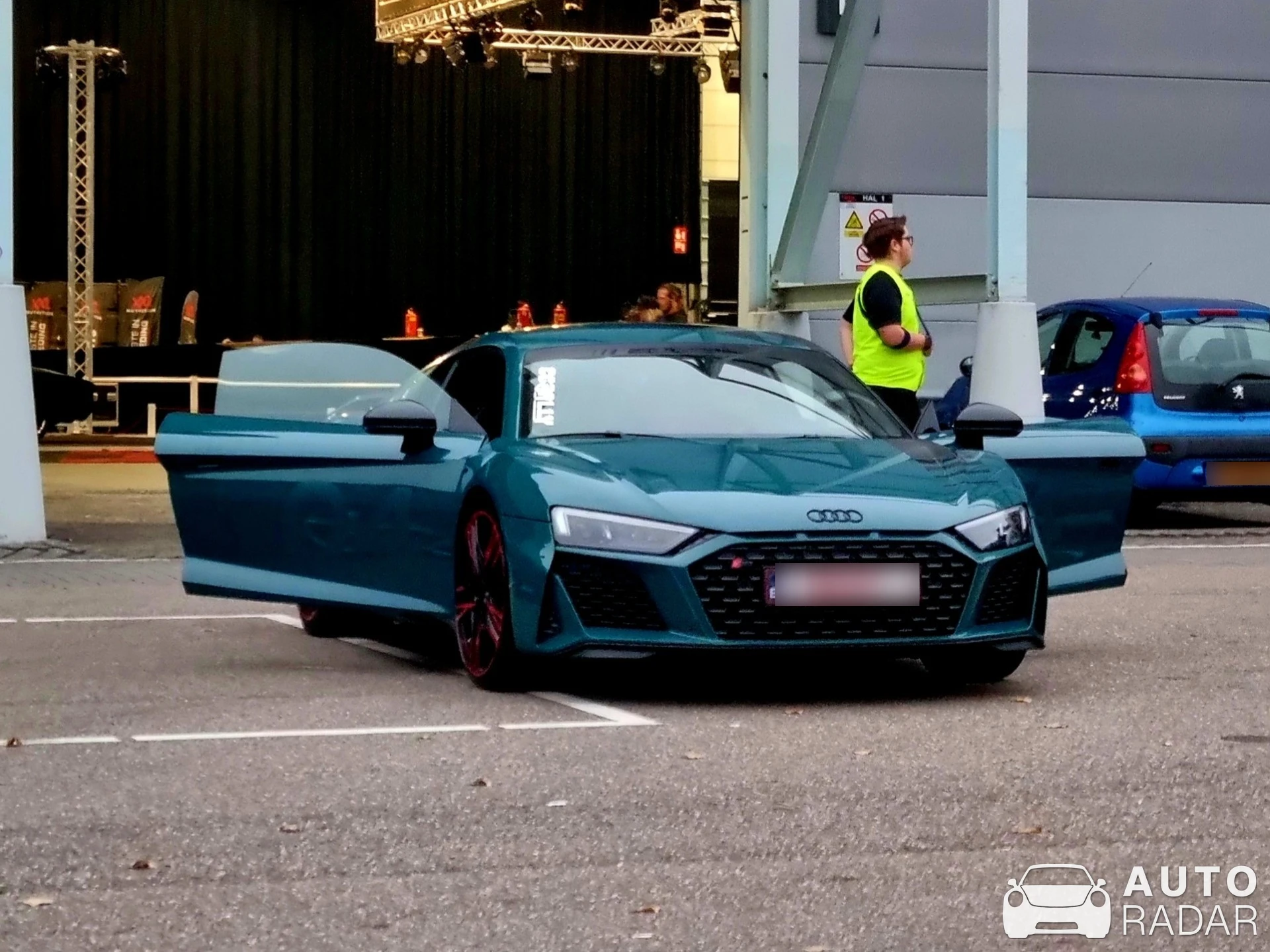 Audi R8 V10 spotted in Rotterdam, Netherlands