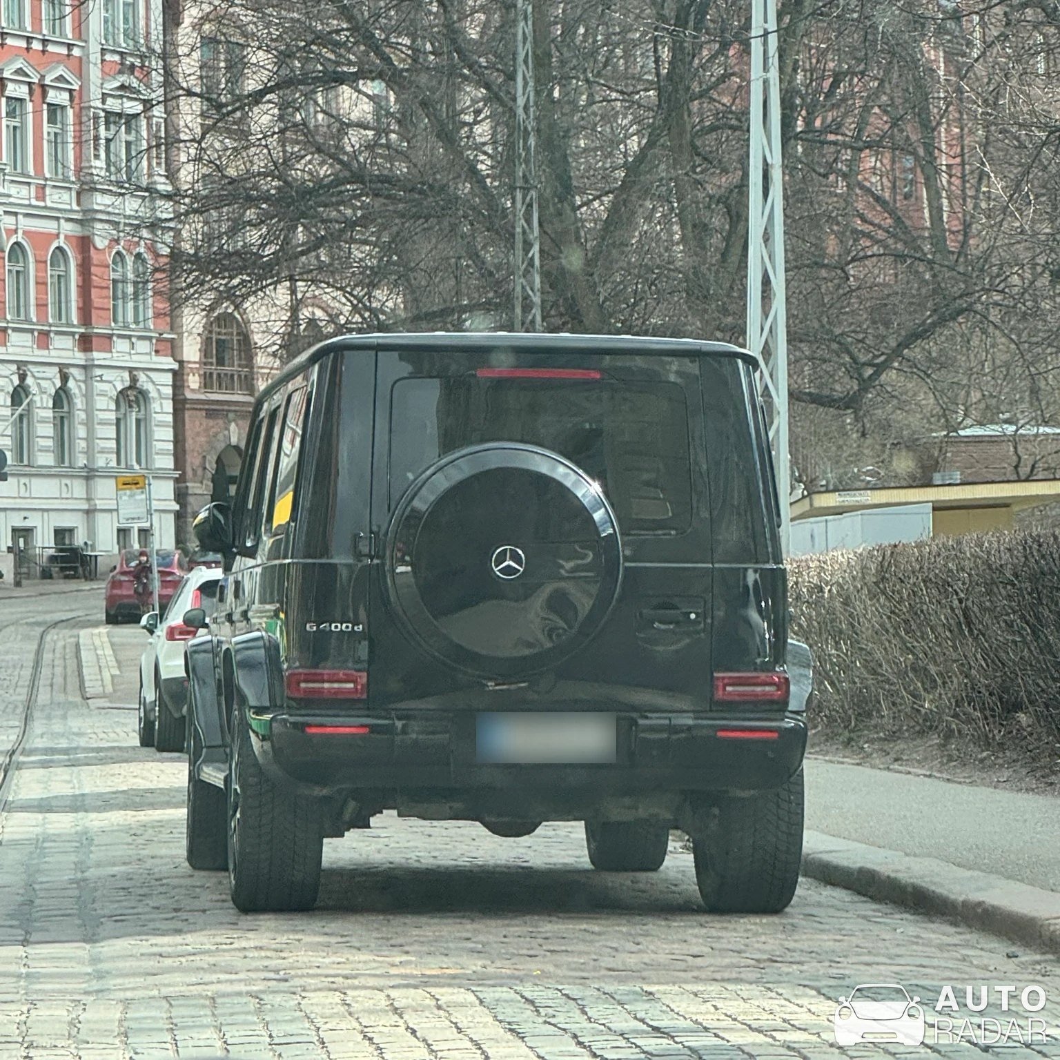 Mercedes-Benz G 400d spotted in Helsinki