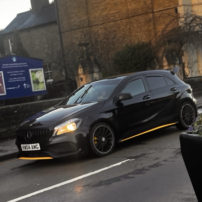 Mercedes-AMG A 45 W176 Yellow Night Edition