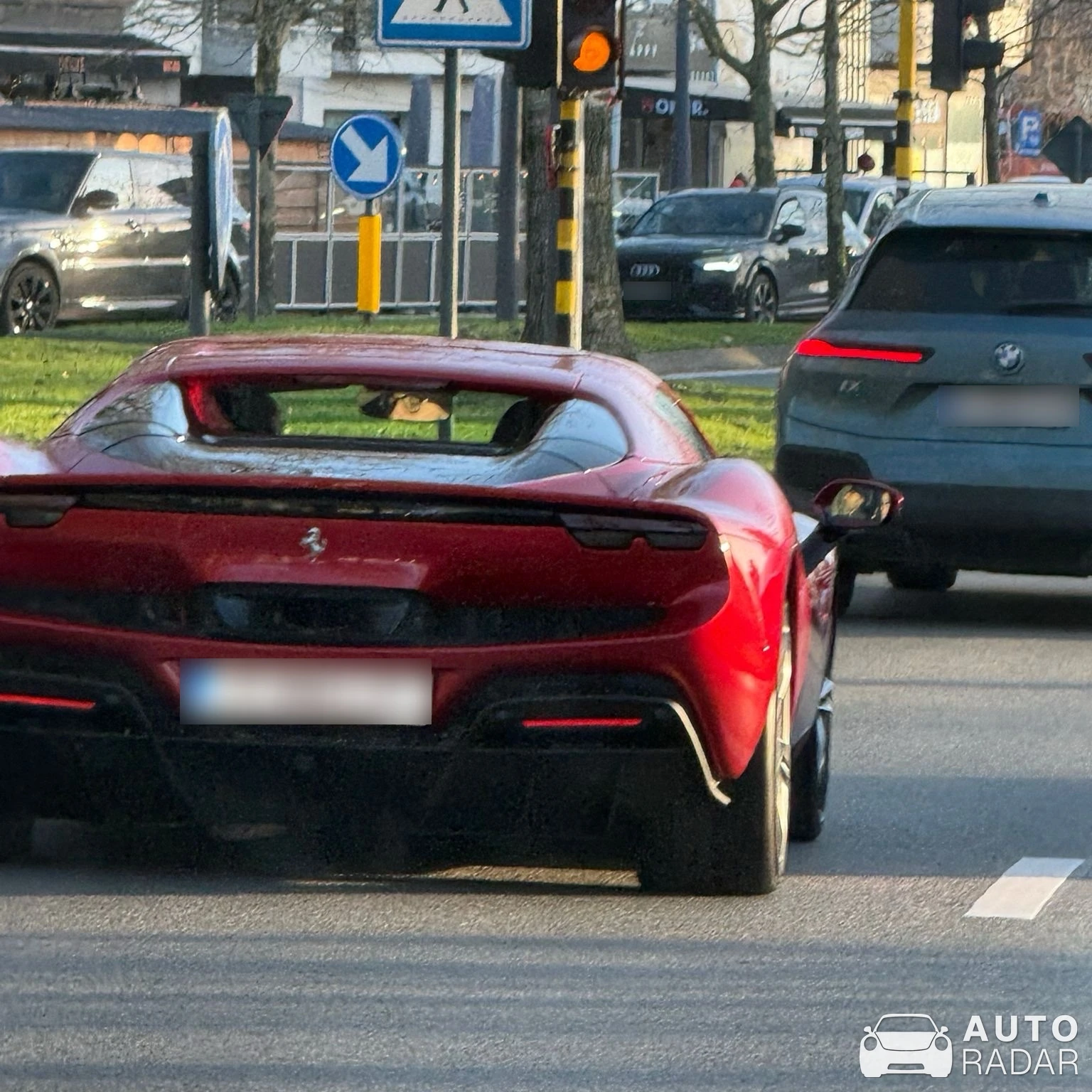 Ferrari 296 GTB spotted in Tielt, België