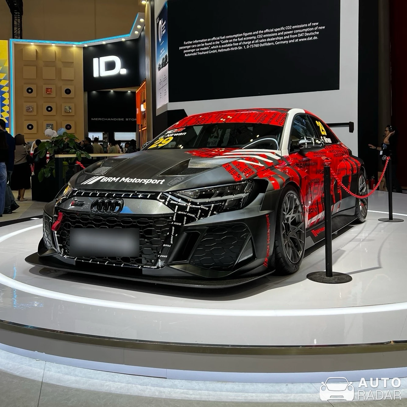 Audi RS3 LMS Gen 2 spotted
