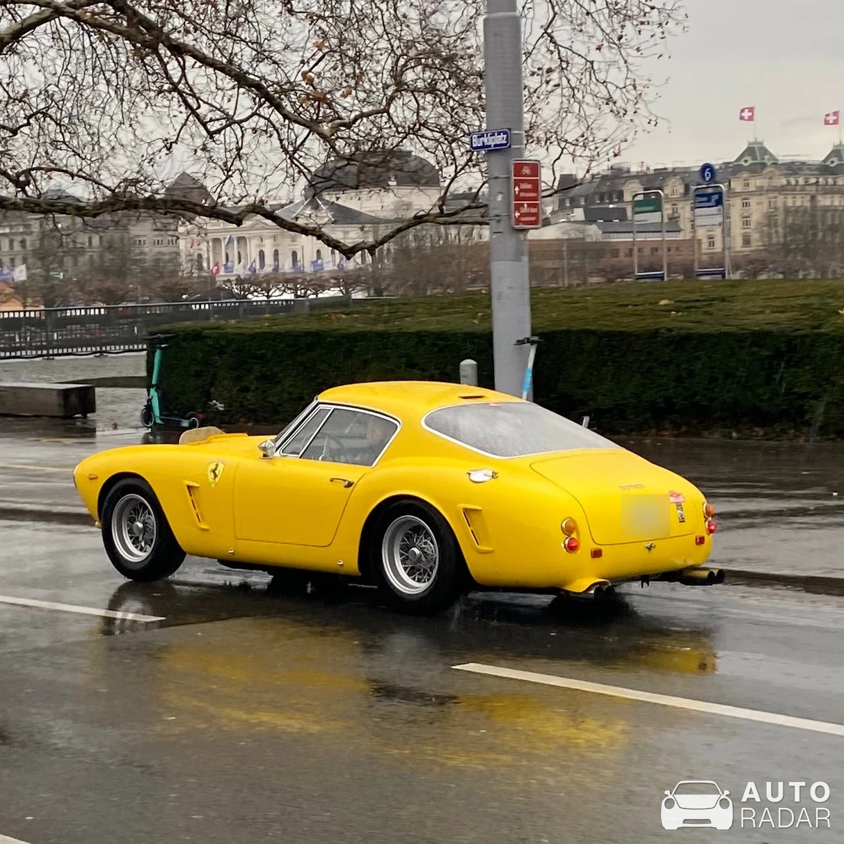 Ferrari 250 GTE spotted in Zürich, Switzerland