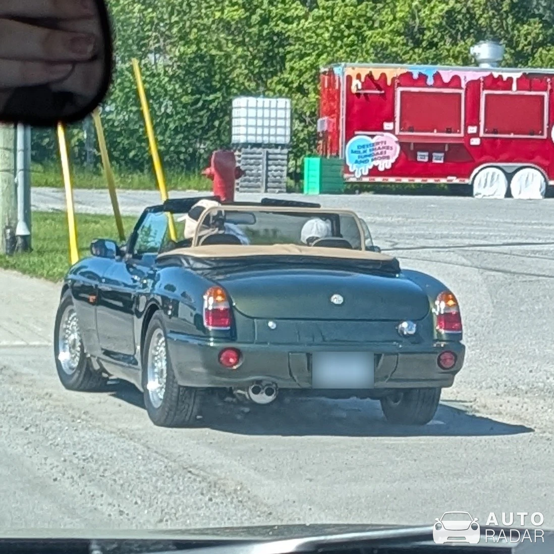 MG RV8 spotted in Almonte
