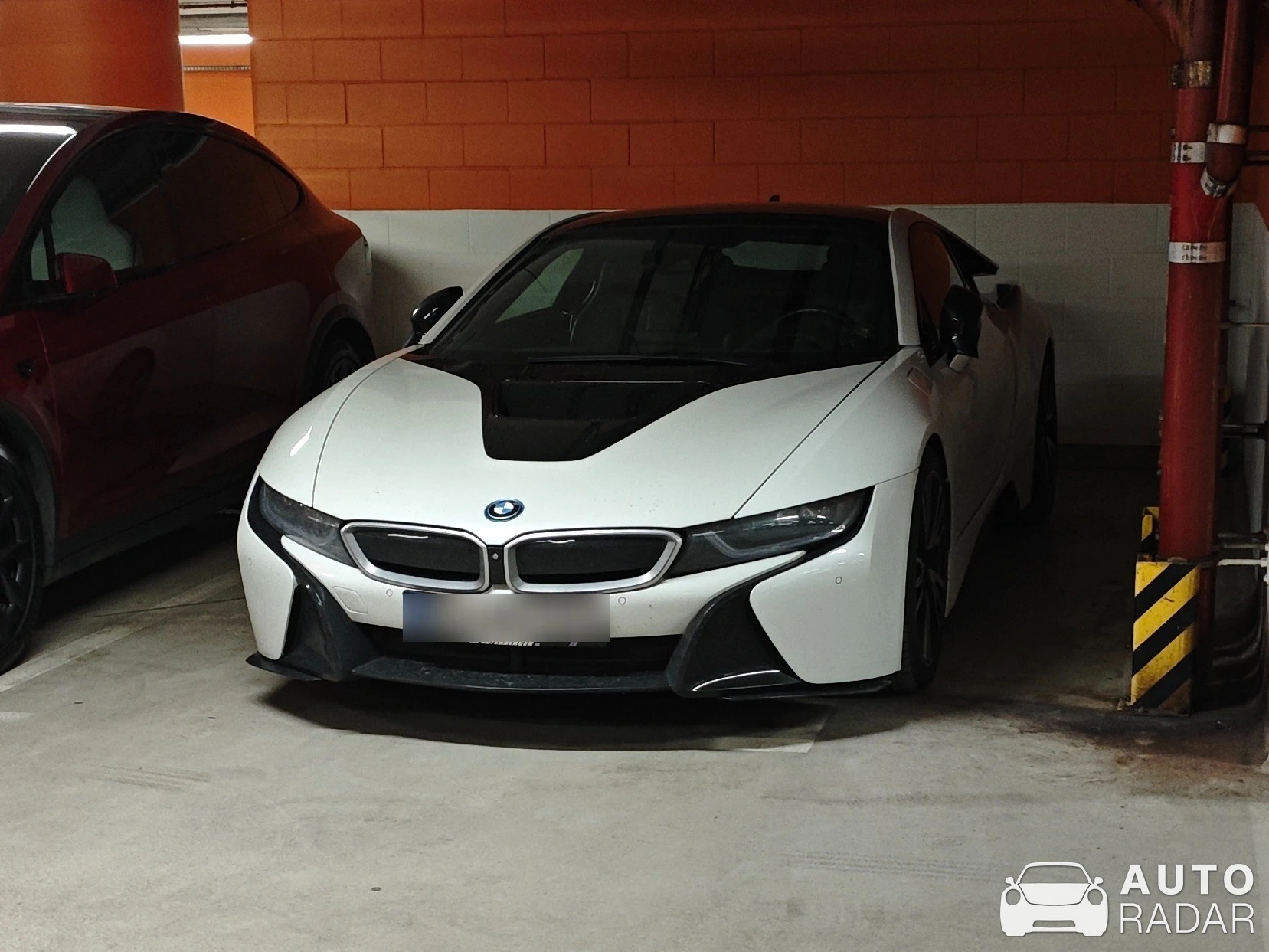 BMW i8 spotted in Warszawa, Polska