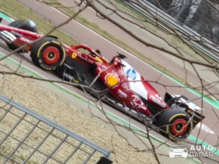 Ferrari SF-25 spotted in Fiorano Modenese