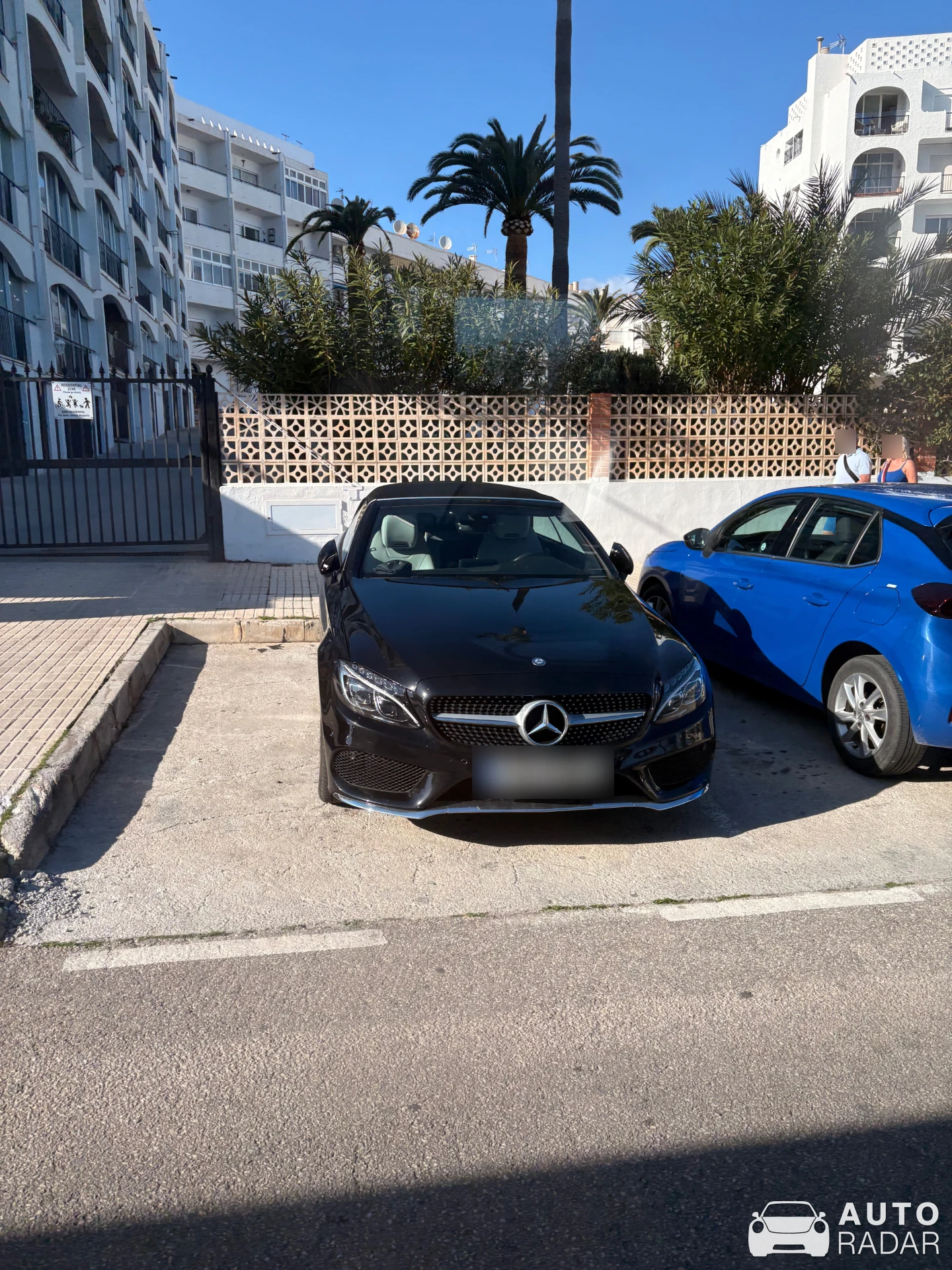 Mercedes-Benz C-Klasse A205 spotted in Nerja