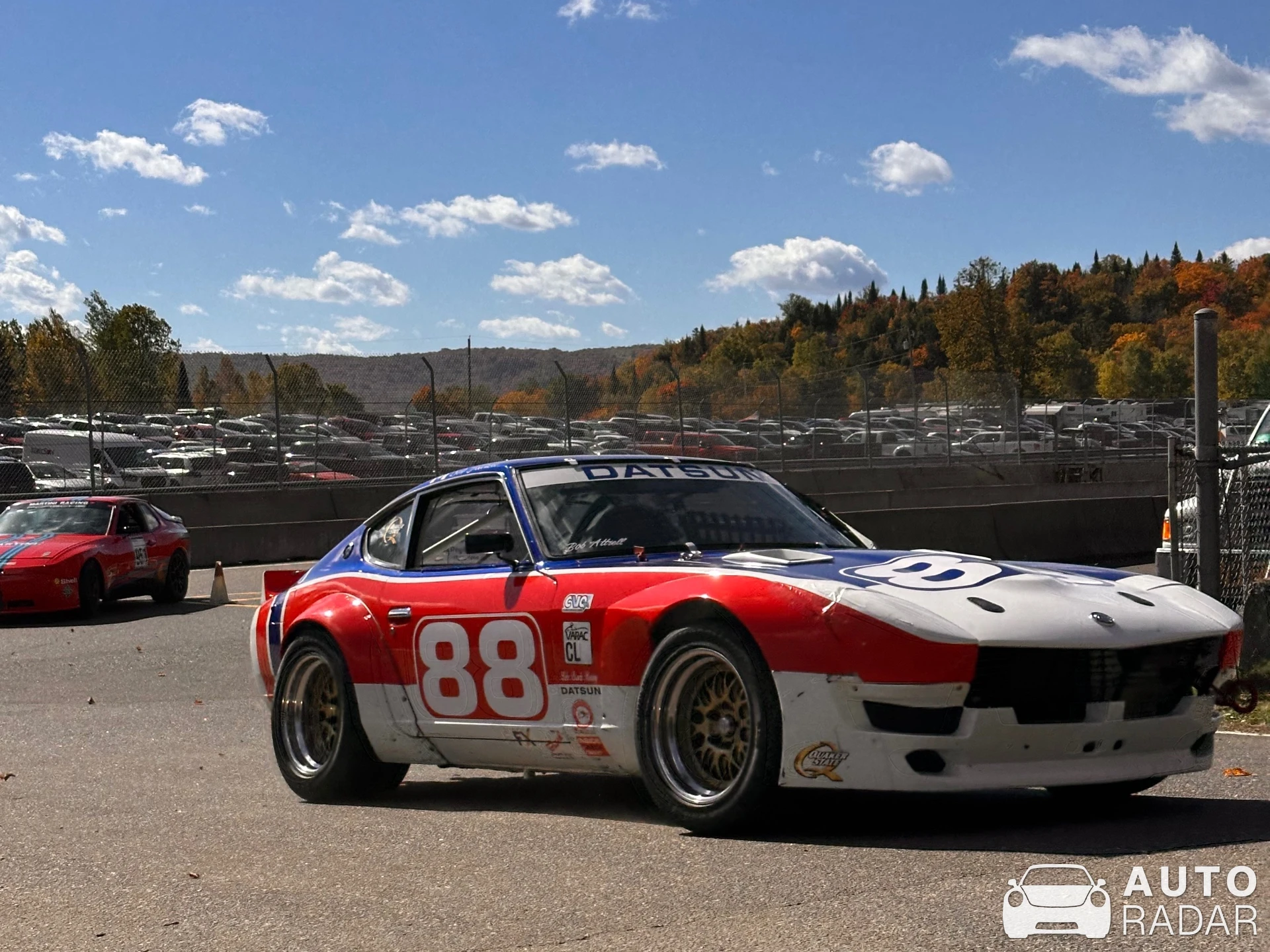 Datsun 1973 240z Bob Attrell spotted in Mont-Tremblant
