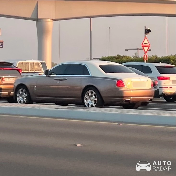 Rolls-Royce Ghost spotted in Abu Dhabi, United Arab Emirates