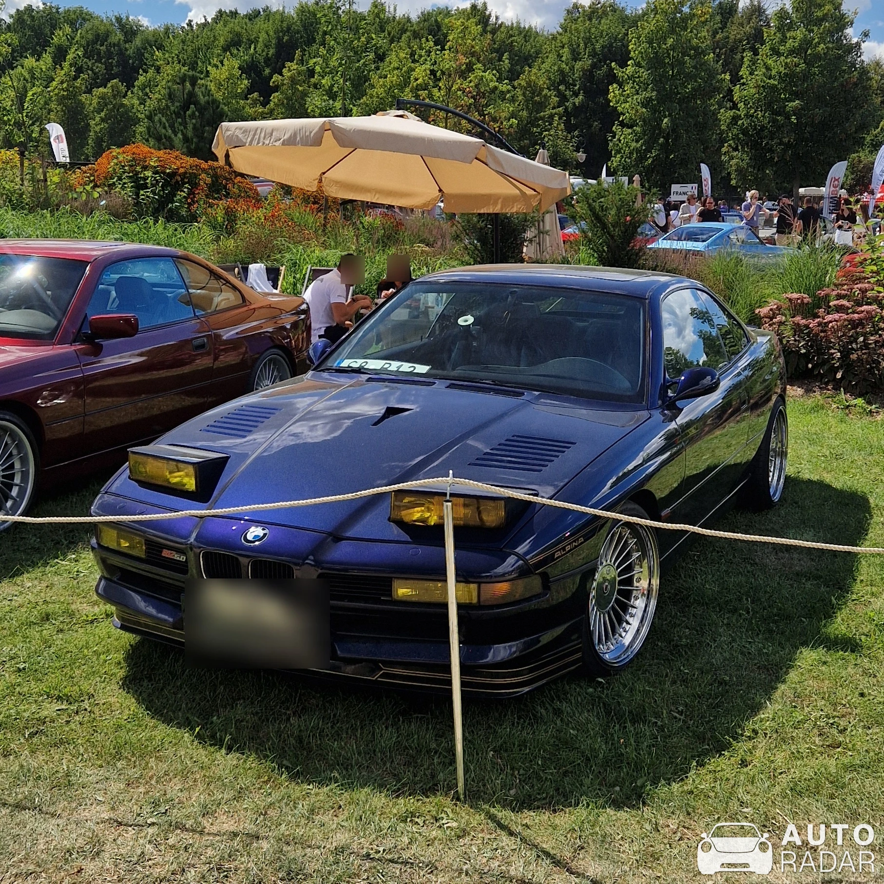 Alpina B12 5.0 Coupé E31 spotted in Ślęza
