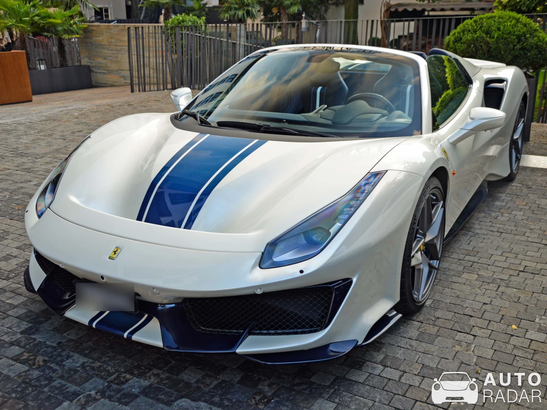 Ferrari 488 Pista Spider spotted in Milan, Italy